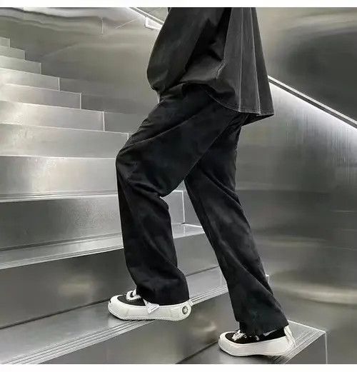 Japanese Brand Chiaki x Mint Black High Street Vintage Loose Casual Pants Size US 30 / EU 46 - 8 Thumbnail