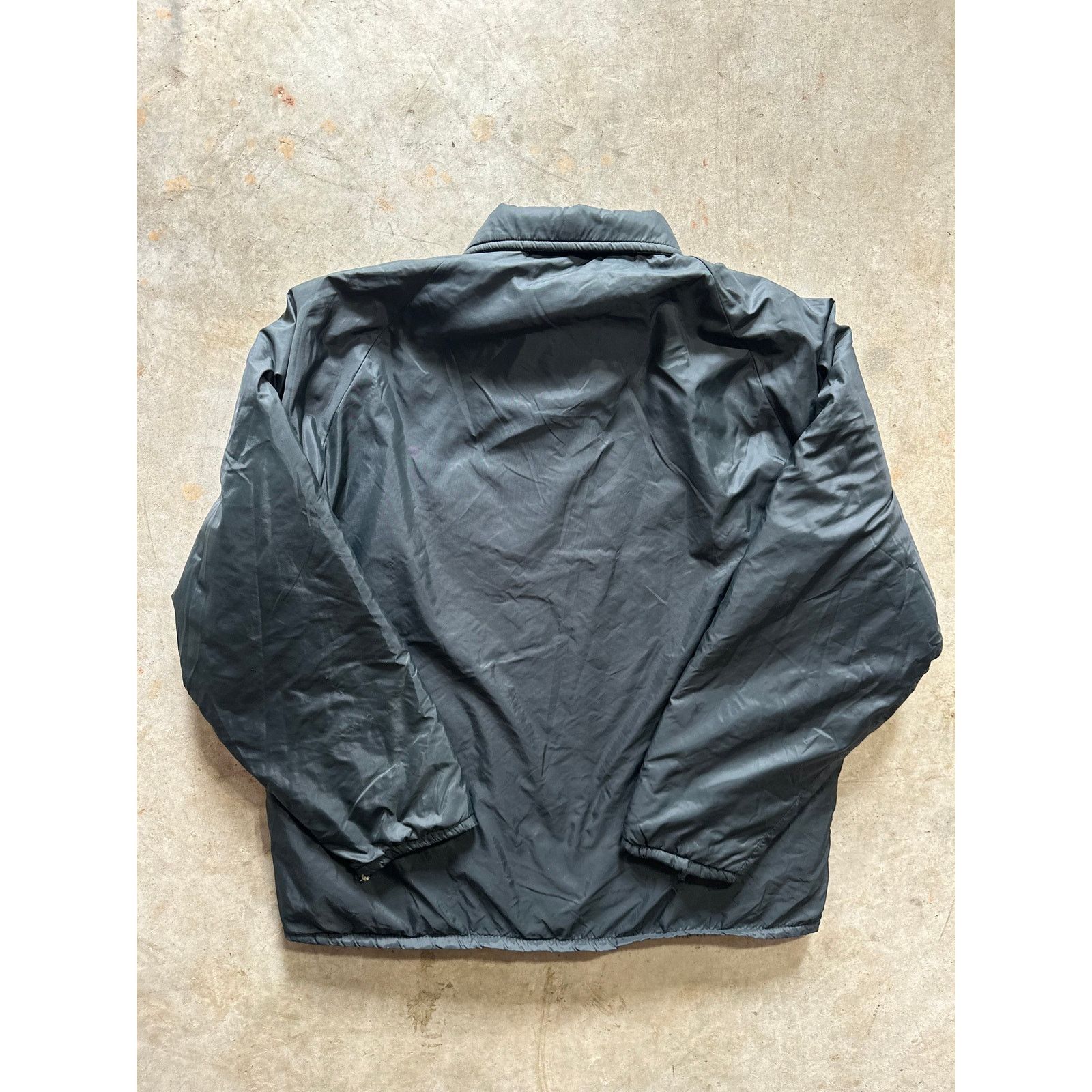 Caterpillar × Vintage Vintage CAT Construction Patch 90s 80s Faux Fur Lined Jacket Size US XL / EU 56 / 4 - 4 Thumbnail