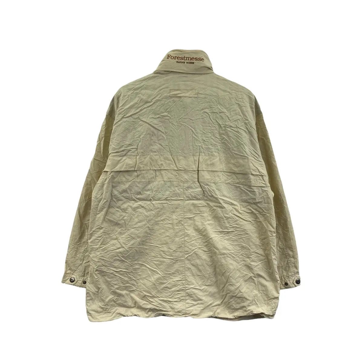 Vintage Vtg 90’ FORESTMESSE NATIVE SCENE Minimalist Jacket Parka Size US XL / EU 56 / 4 - 2 Thumbnail