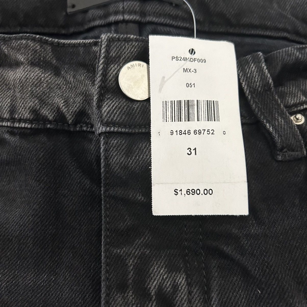 Amiri New Amiri MX-3 Straight Leg Mesh Jeans Size 31 Size US 31 - 5 Thumbnail