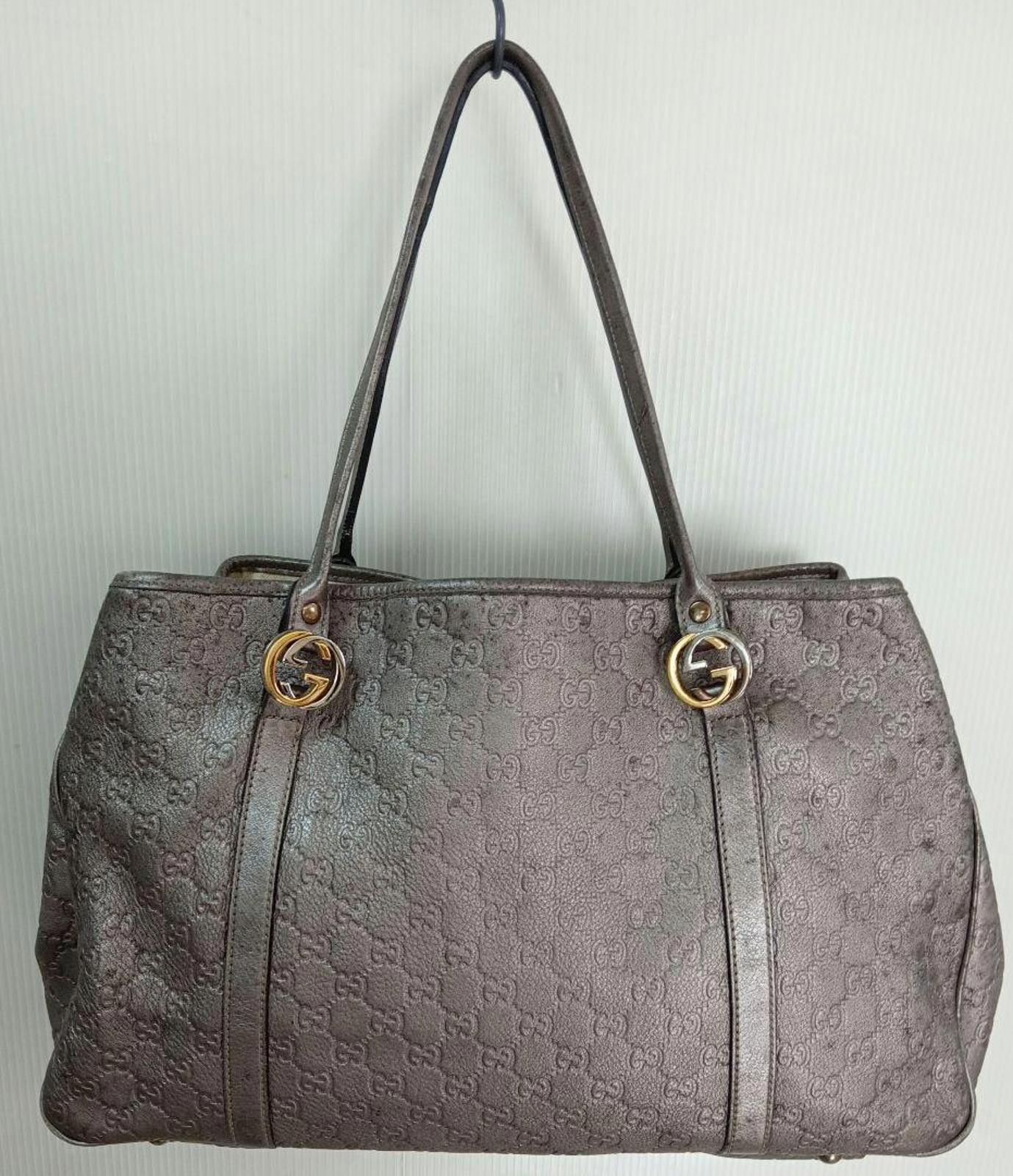 Gucci Gucci - Metallic Monogram Tote Bag Size ONE SIZE - 3 Thumbnail