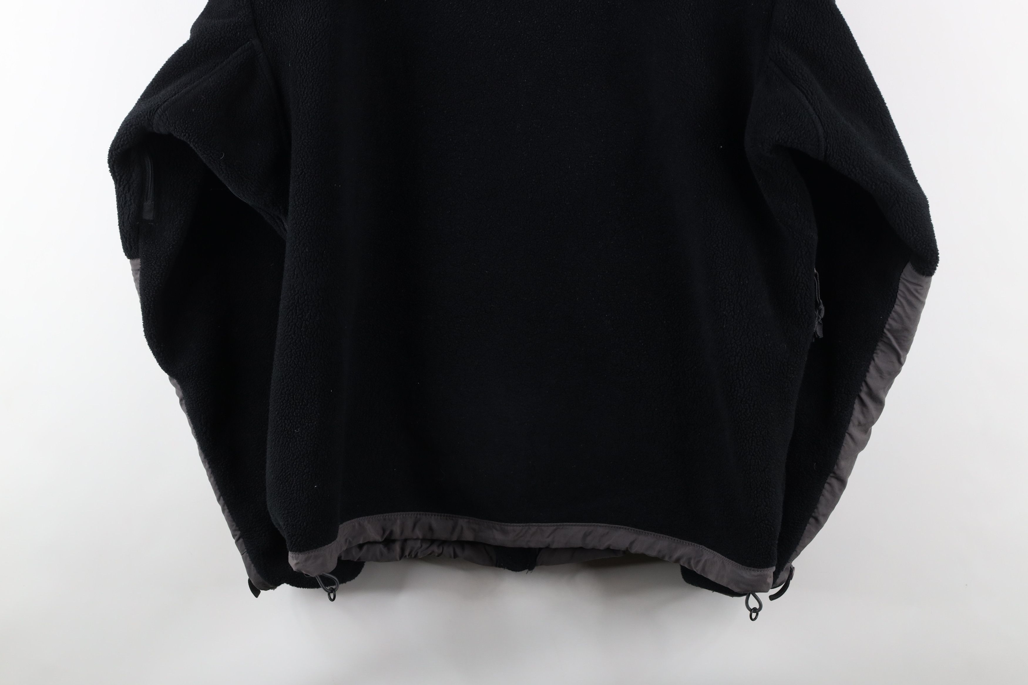 The North Face × Vintage Vintage 90s The North Face Denali Fleece Jacket Black Gray Size US M / EU 48-50 / 2 - 14 Thumbnail