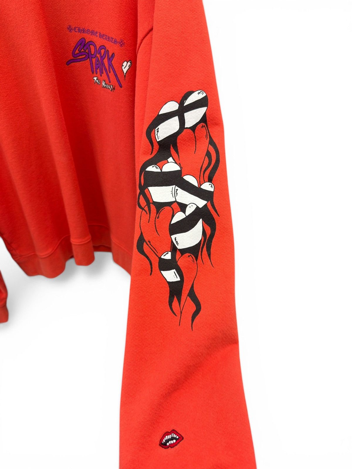 Chrome Hearts Chrome Hearts Matty Boy Sadistic Orange Crewneck Size US L / EU 52-54 / 3 - 2 Thumbnail