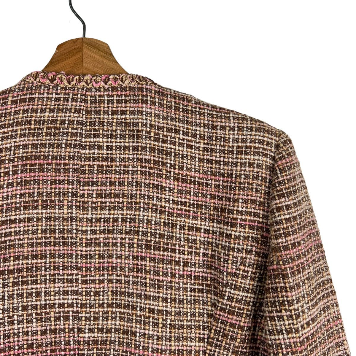 Chanel 🔥VINTAGE CHANEL TWEED JACKETS Size S / US 4 / IT 40 - 8 Thumbnail