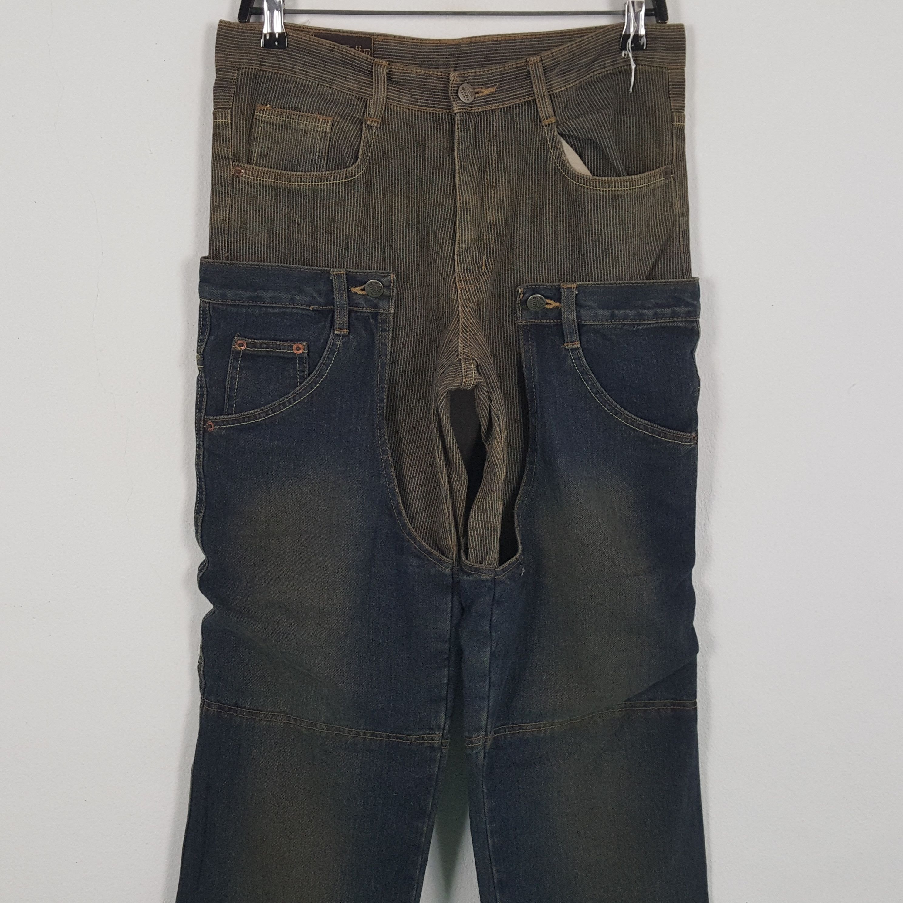 Vintage WIN JEN Rare Design Fashion Style Streetwear Jeans Size US 30 / EU 46 - 2 Thumbnail