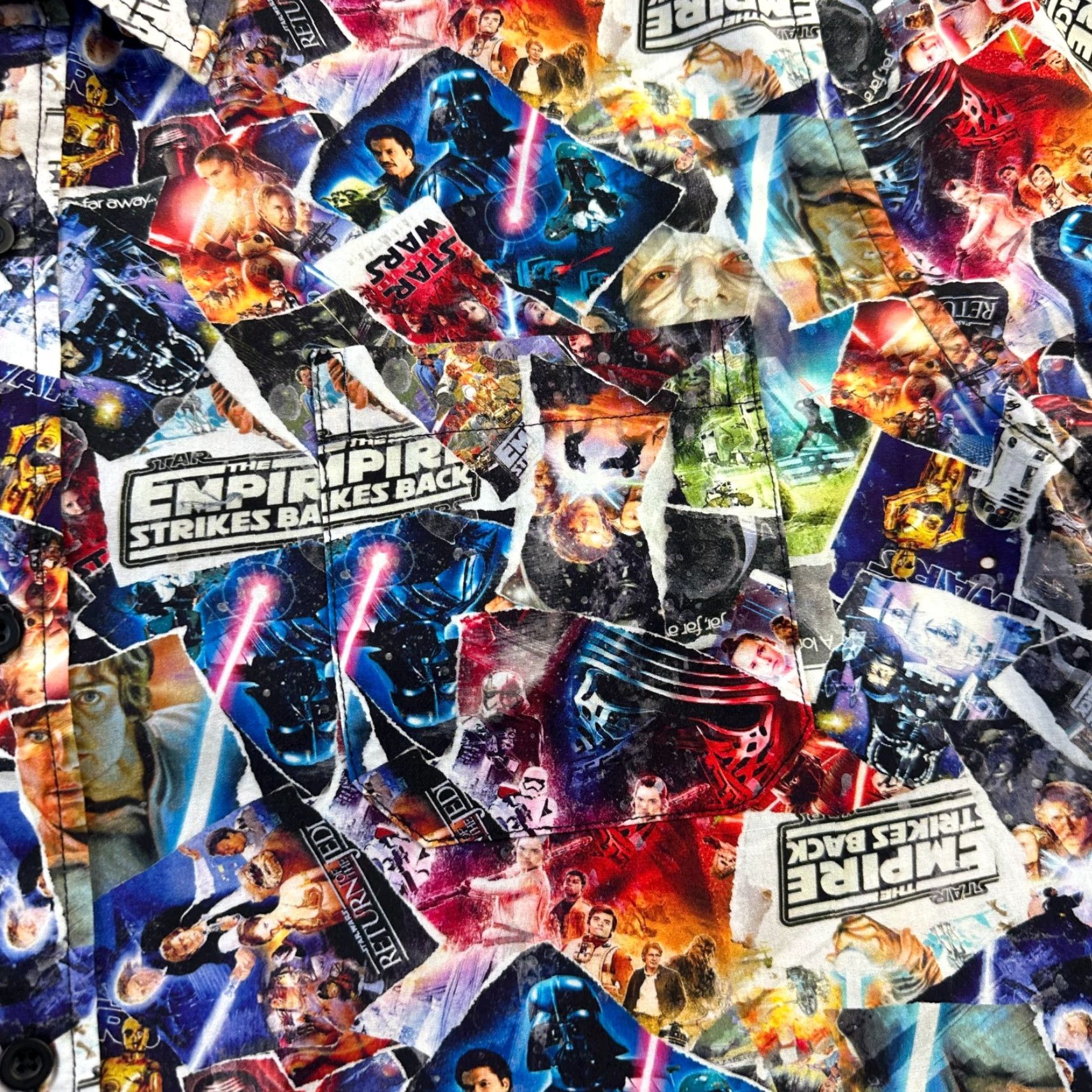 Disney Disney Star Wars Shirt Mens Extra Large Empire Strikes Back All Over Print Size US XL / EU 56 / 4 - 4 Thumbnail