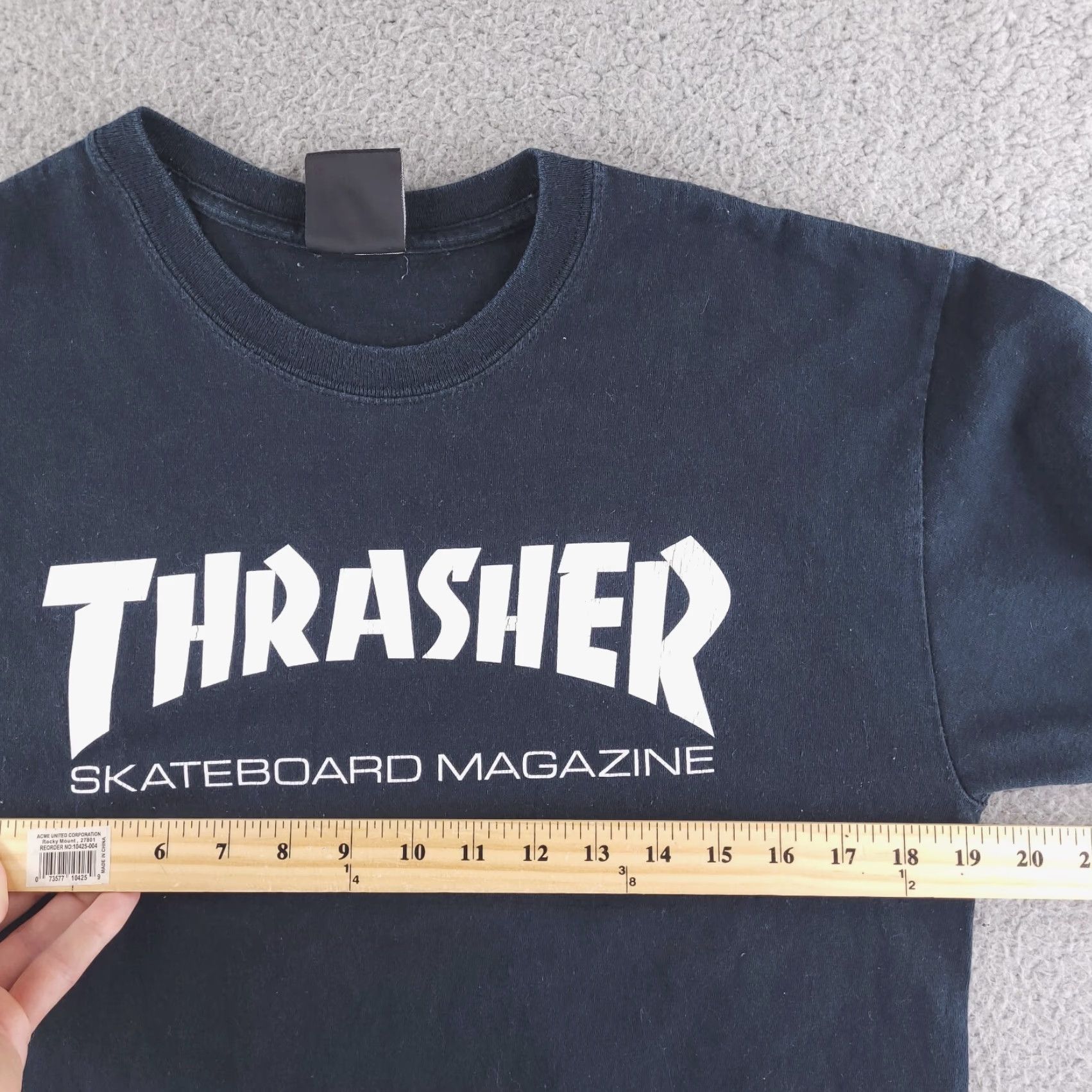 Thrasher Thrasher Shirt Mens Medium Black Short Sleeve T-Shirt solid Vintage: No Size US M / EU 48-50 / 2 - 5 Thumbnail