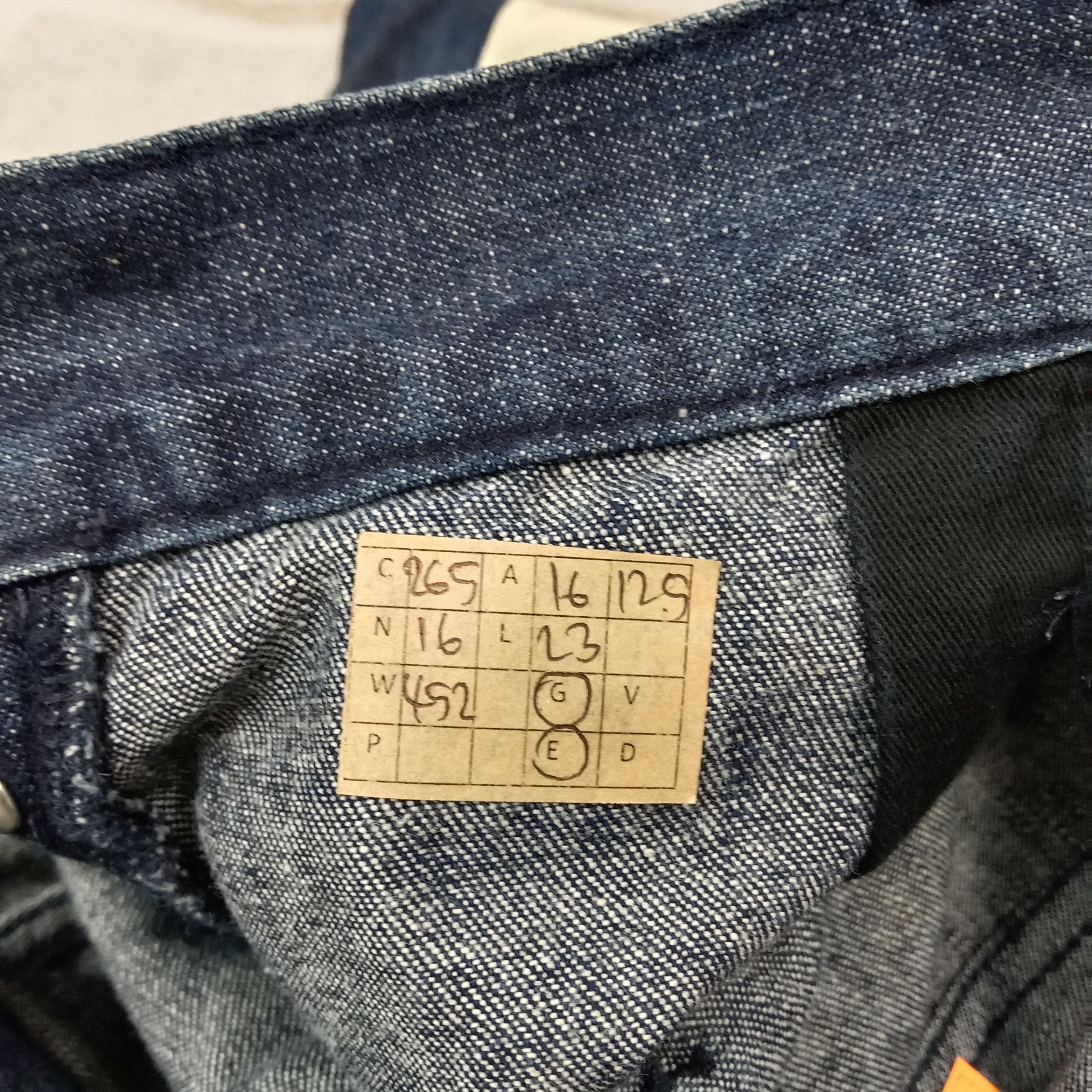 Evisu Evisu Yamane Japanese Daicock Short Denim Jeans C265N16 Size US 33 - 11 Thumbnail