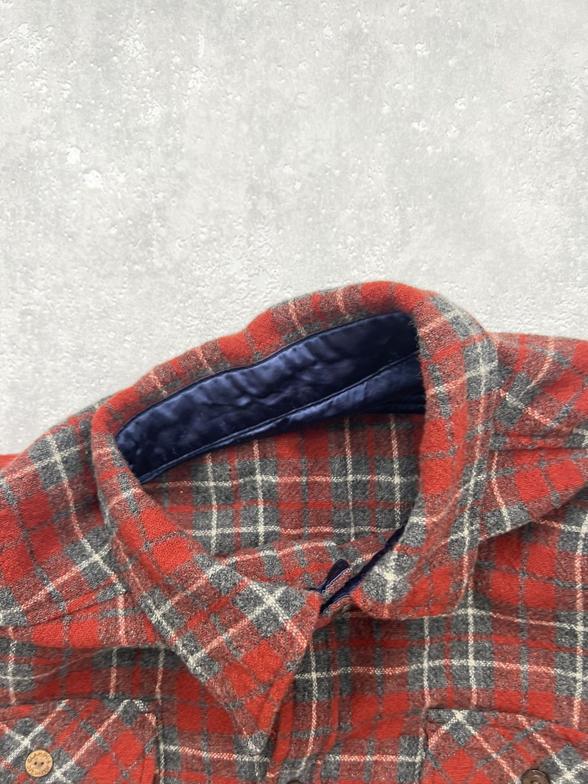 Hysteric Glamour 00's HYSTERIC GLAMOUR HEAVY WOOL FLANNEL CHECK TIMBER SHIRT Size US M / EU 48-50 / 2 - 7 Thumbnail
