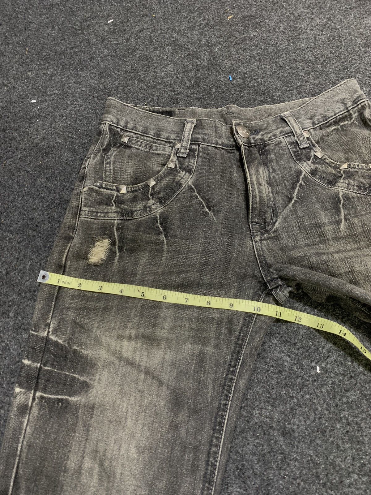 Hysteric Glamour × If Six Was Nine × Japanese Brand Dark brown skulls guns Lee style Size US 29 - 16 Thumbnail