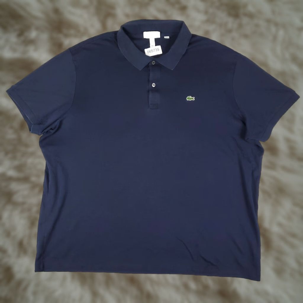 Lacoste Lacoste Polo Shirt Mens 3XL Blue Short Sleeve Casual Polo Shirt 3XL Mens Blue Lacoste Shirt Polo Size US XXL / EU 58 / 5 - 1 Thumbnail