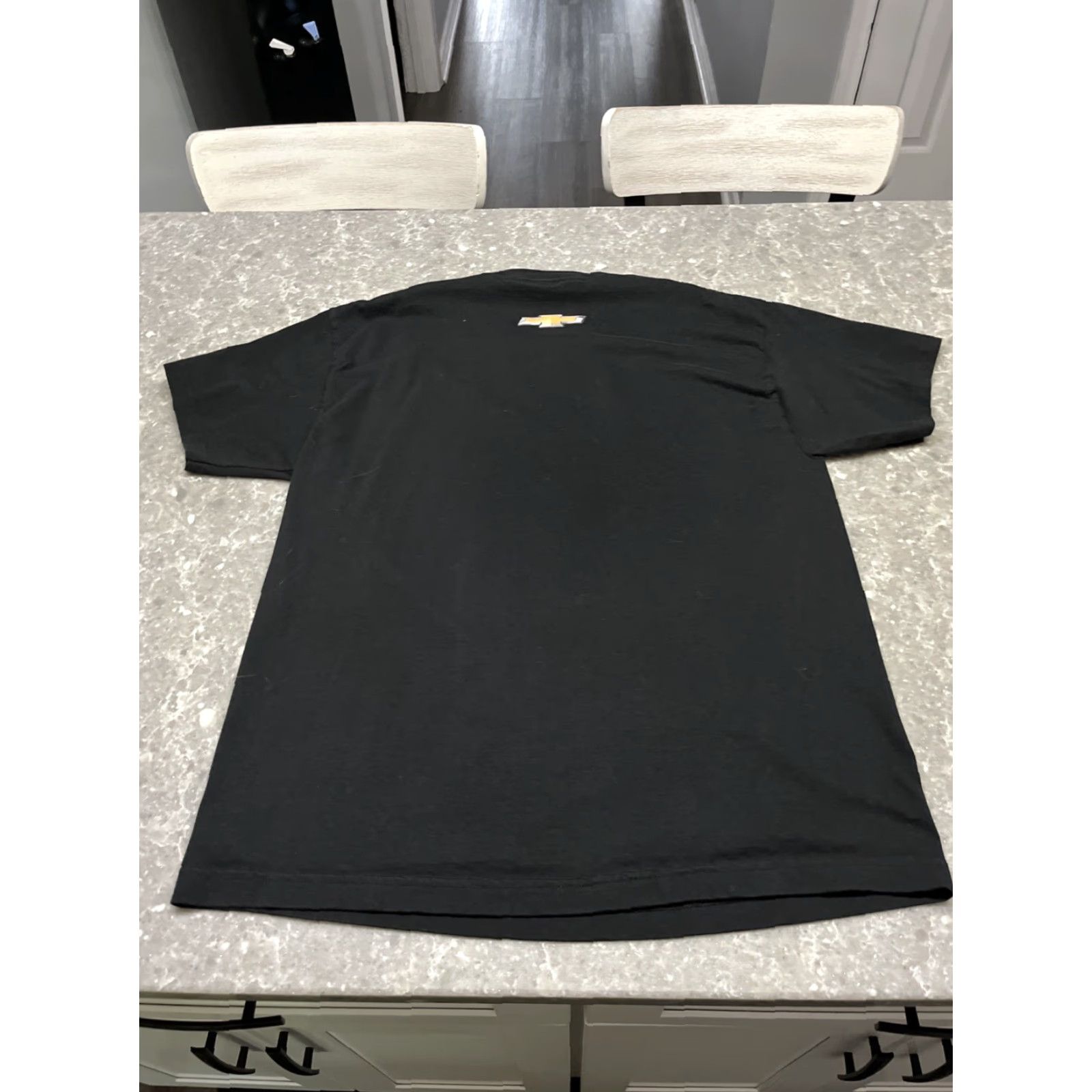 Hanes Petty GMS Racing Team Issue T-Shirt Crew Neck Short Sleeve Black L Hanes Men T-Shirt Racing NASCAR Logo Solid EUC Vintage No Size US L / EU 52-54 / 3 - 5 Thumbnail