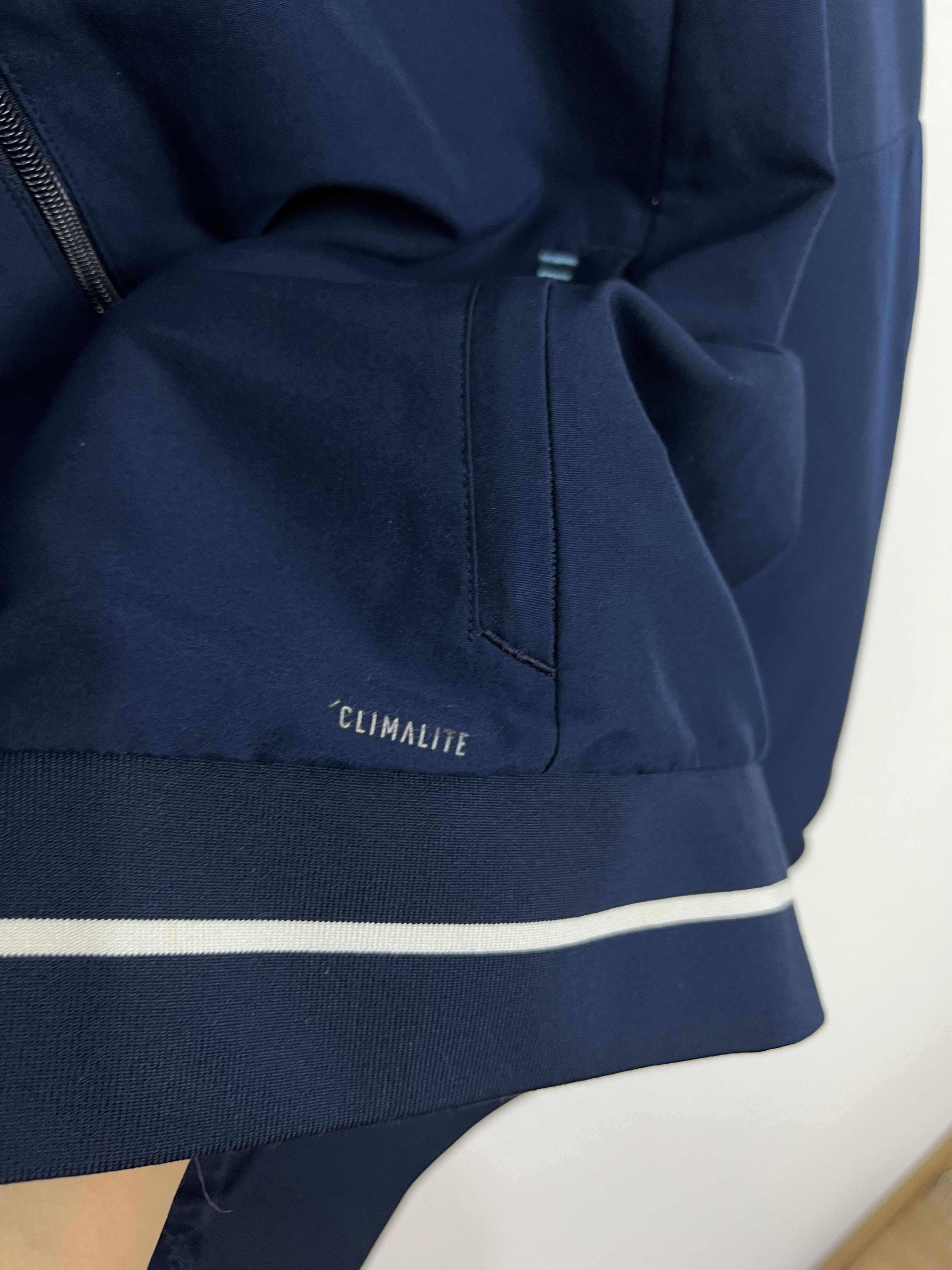 Adidas Marseille Football Jacket Soccer Track Top Hooded Rare Sport Size US M / EU 48-50 / 2 - 5 Thumbnail