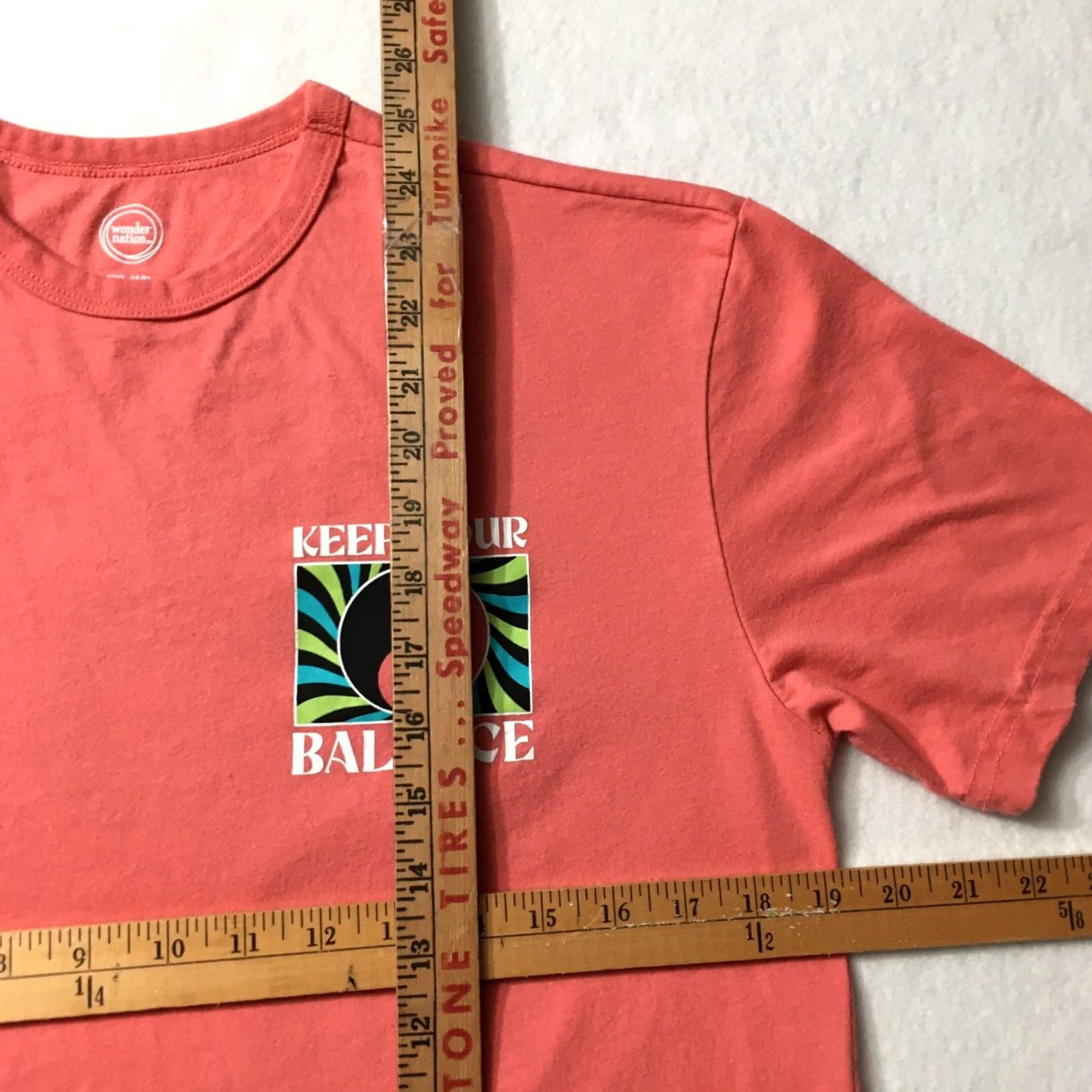 Welcome Skateboards Welcome Skateboards Balance pink Tee Shirt 2XL Teen Colorful 90s Skateboard USA Logo Short Sleeve Crew Neck T-Shirt 1990s Mens Women Girls Boys Size US XXL / EU 58 / 5 - 5 Thumbnail