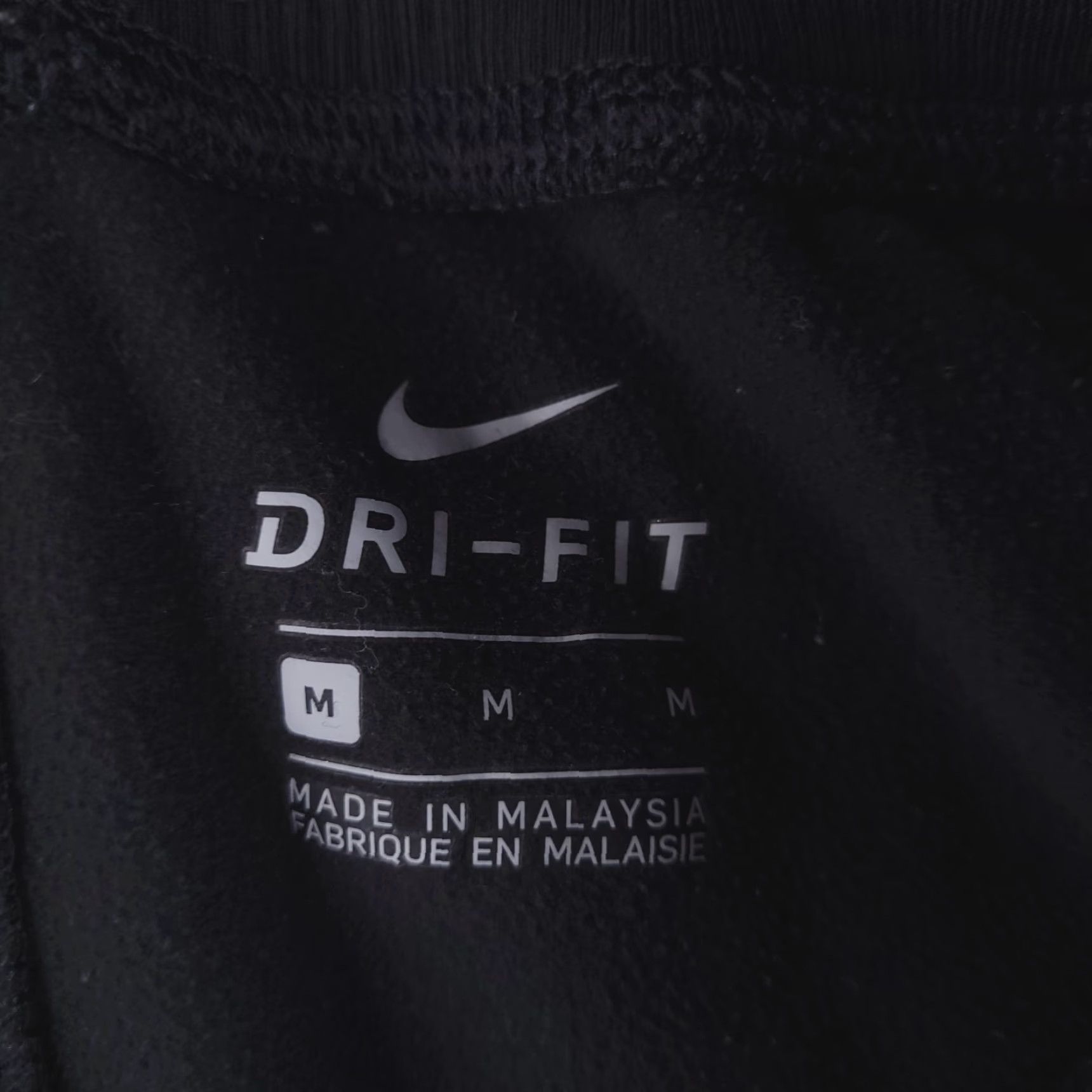 Nike Nike Sweatpants Mens M Crop Dri-FIT Black Sweatpants Size US 31 - 3 Thumbnail