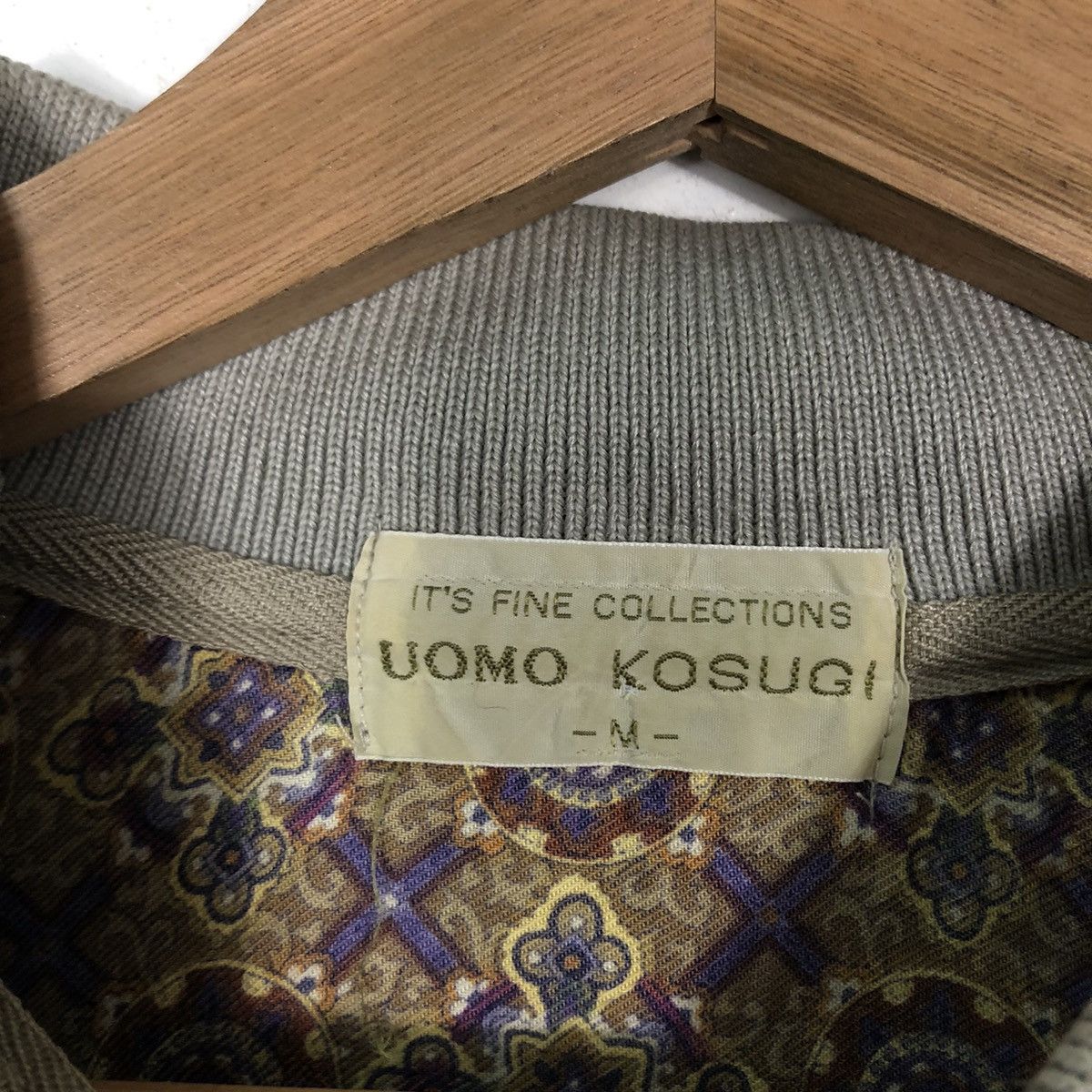 Japanese Brand 🔥90’s Vintage Collar Sweatshirt Uomo Kosugi Issey Miyake Size US M / EU 48-50 / 2 - 11 Thumbnail