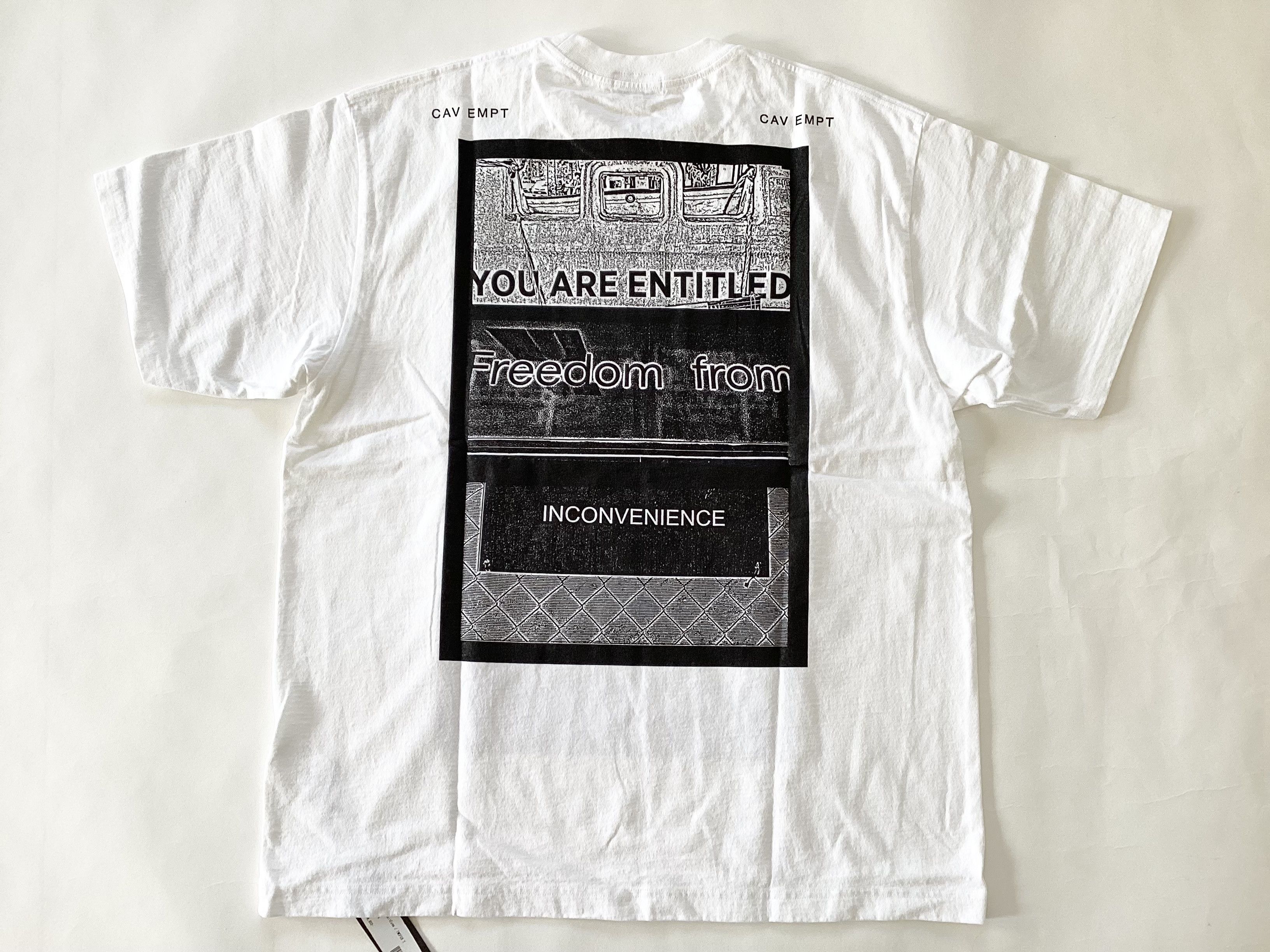Cav Empt (XL)C.E. Cav Empt Tee White X-Large MD UbiquitEye/Twofer T Size US XL / EU 56 / 4 - 2 Thumbnail