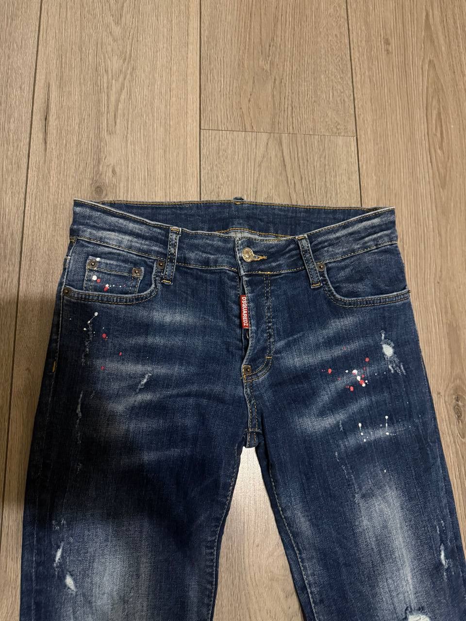 Dsquared2 Dsquared2 Jeans Men Size IT 42 Blue Avant Garde Slim Fit Size US 28 / EU 44 - 4 Thumbnail