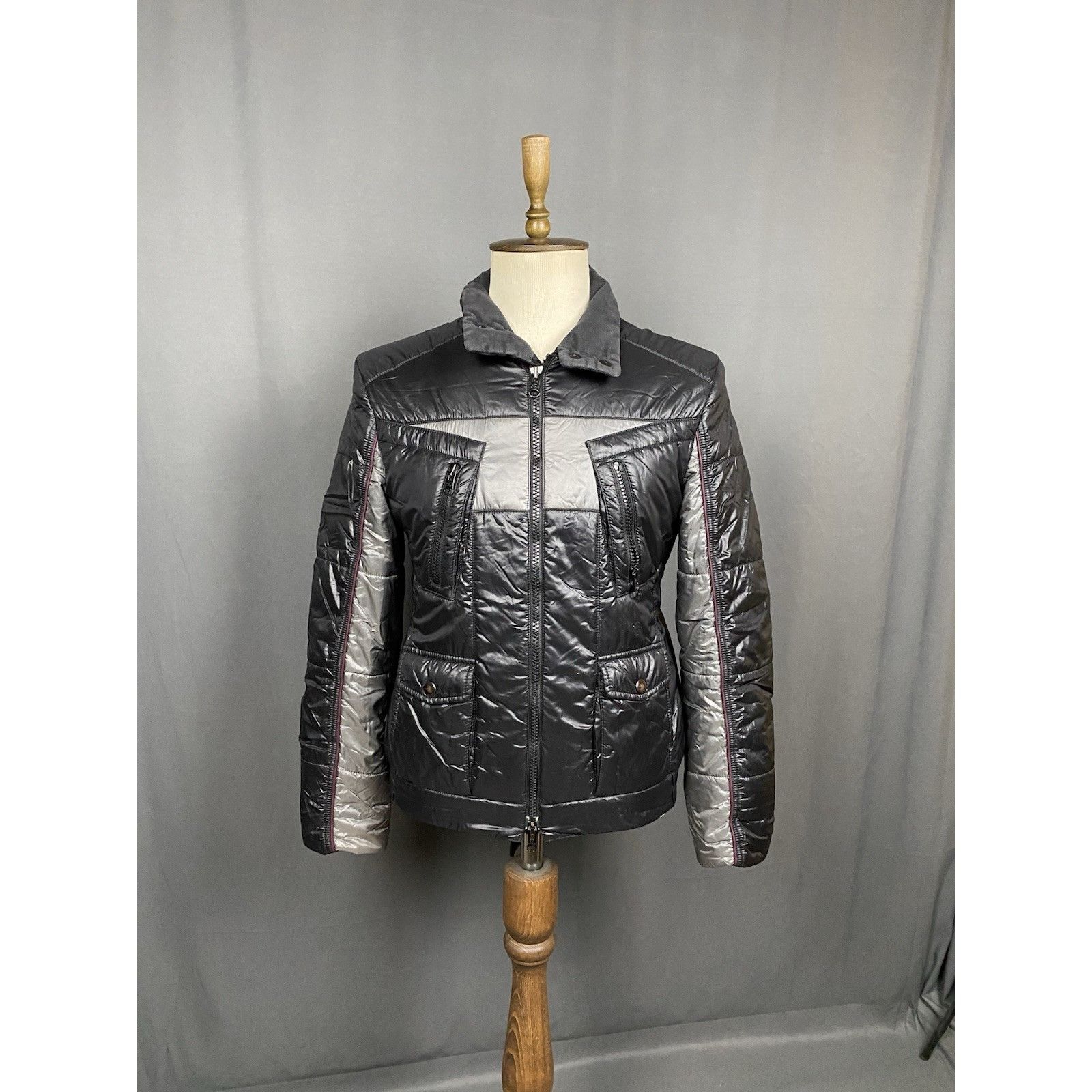 Fay Fay Men's Black Padded Insulated Quilted Jacket Size L Size US L / EU 52-54 / 3 - 1 Thumbnail