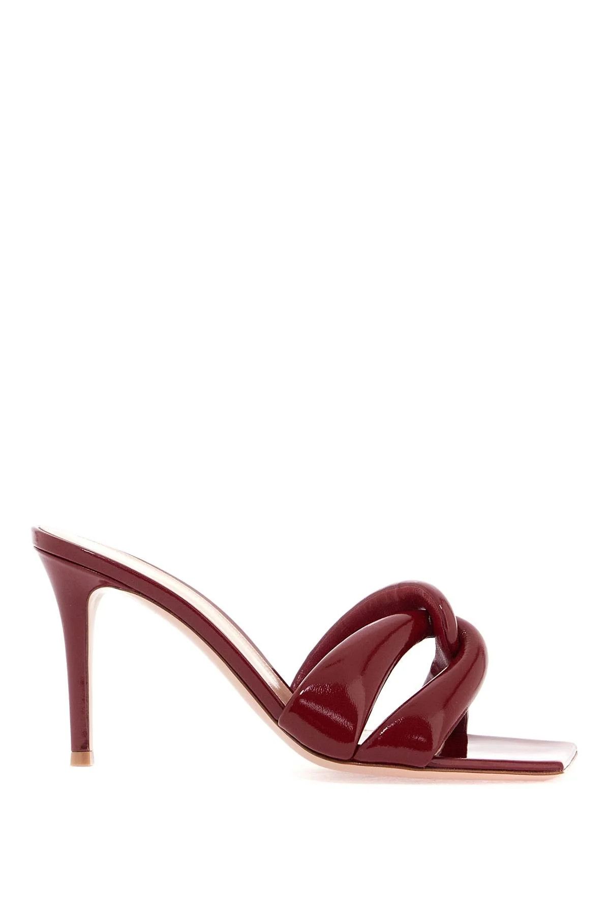 Gianvito Rossi o1s22i1n0425 Love Mules in Red Size US 6 / IT 36 - 1 Thumbnail