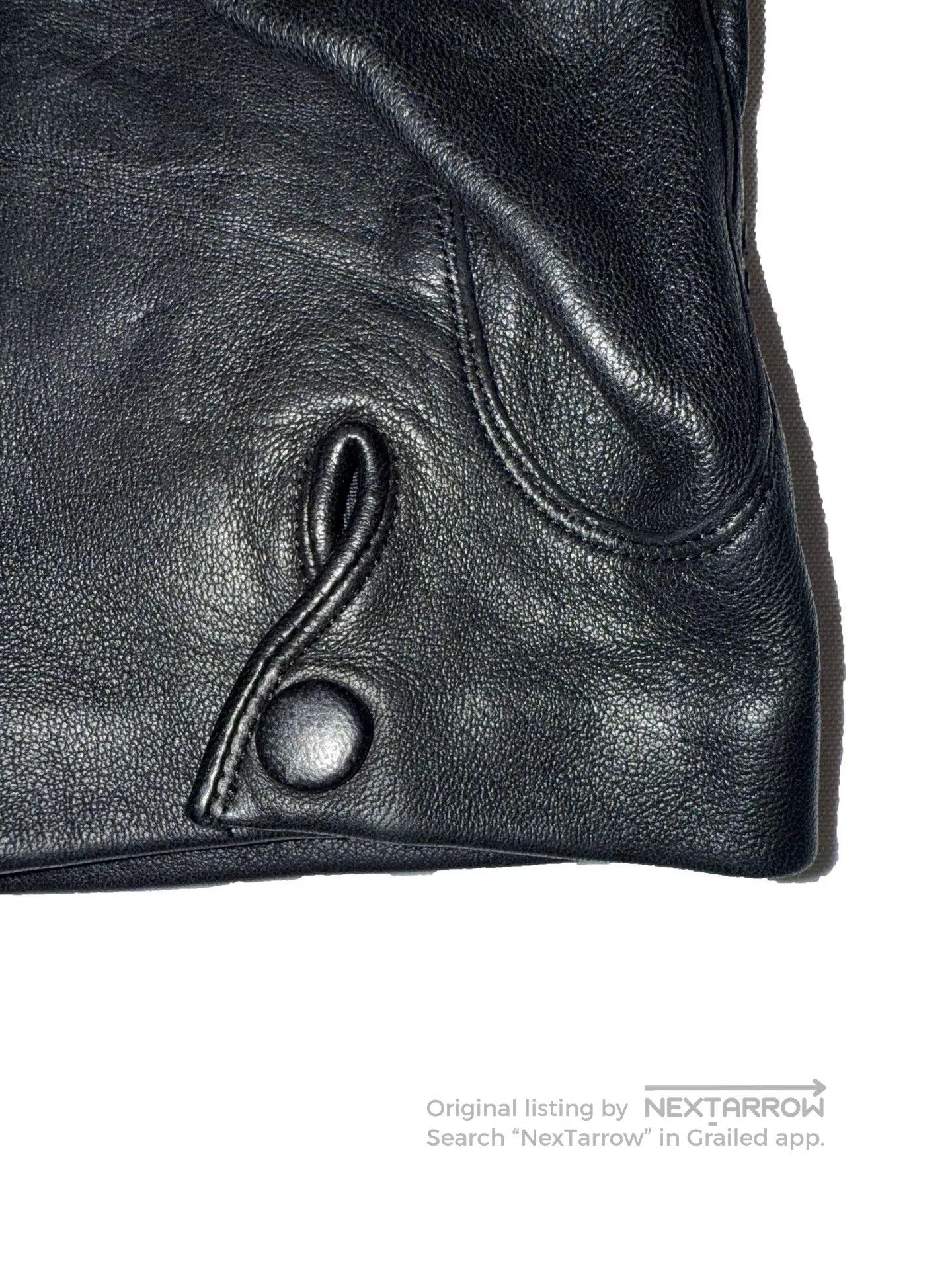 Yohji Yamamoto Yohji Yamamoto Pour Homme Leather Gloves. Size ONE SIZE - 7 Thumbnail