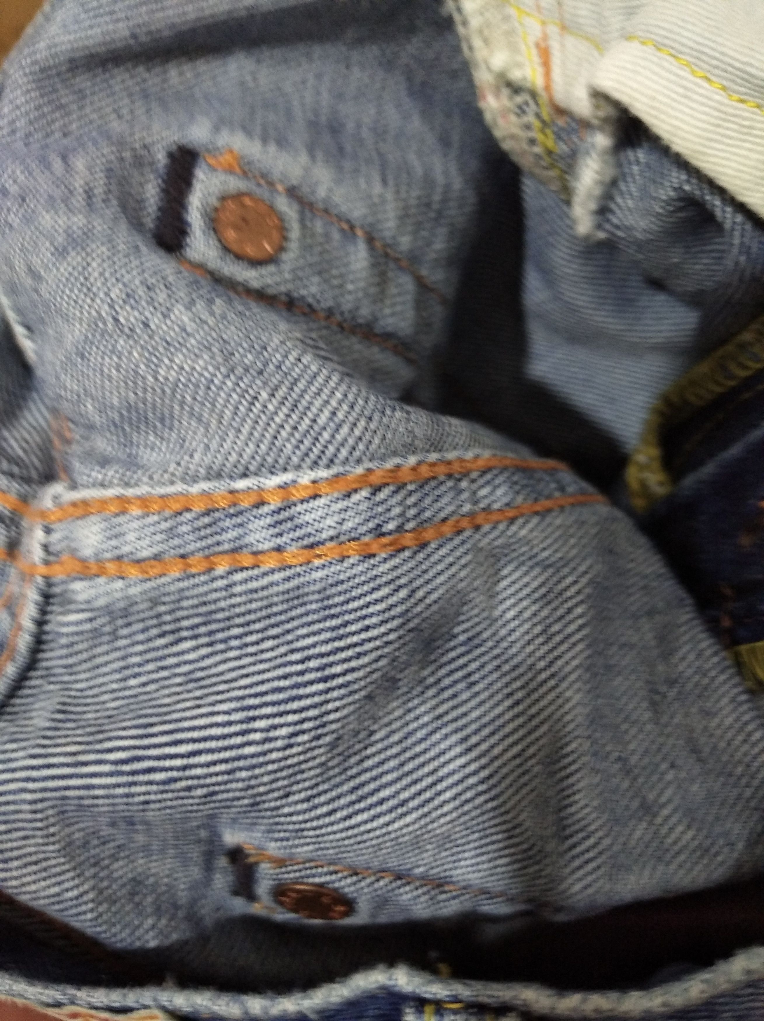 Levi's × Levi's Vintage Clothing Levi's 701 selvedge jeans big E distressed Size US 26 / EU 42 - 16 Thumbnail