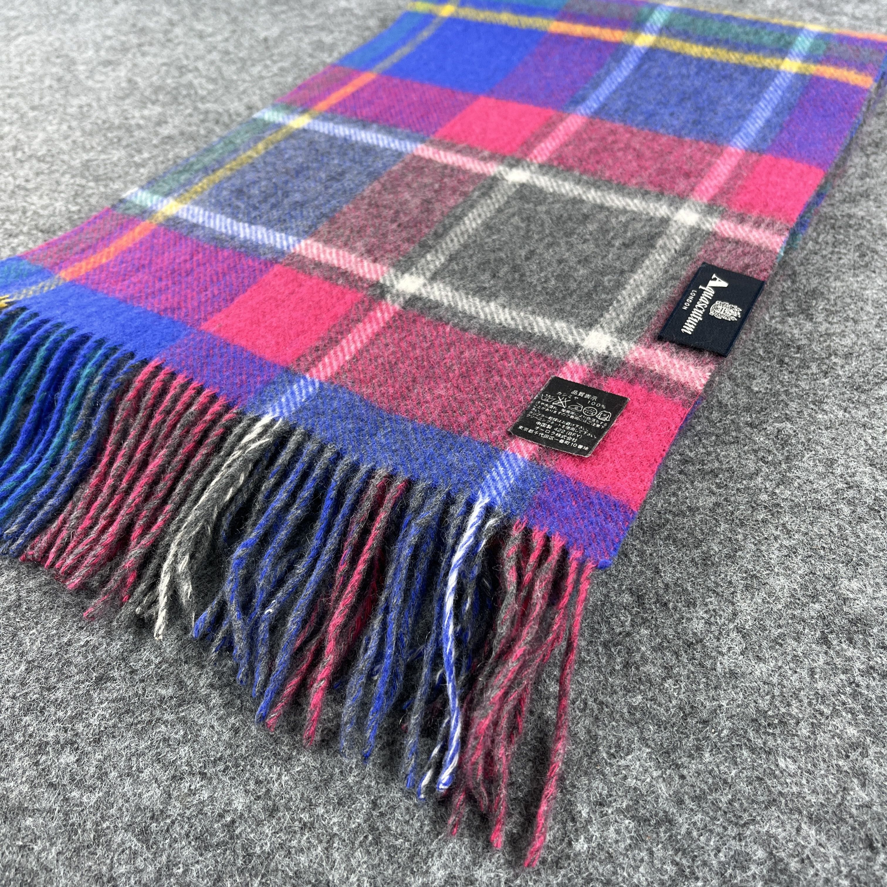 Aquascutum Aquascutum Scarf / Muffler / Neckwear T1276 Size ONE SIZE - 10 Thumbnail
