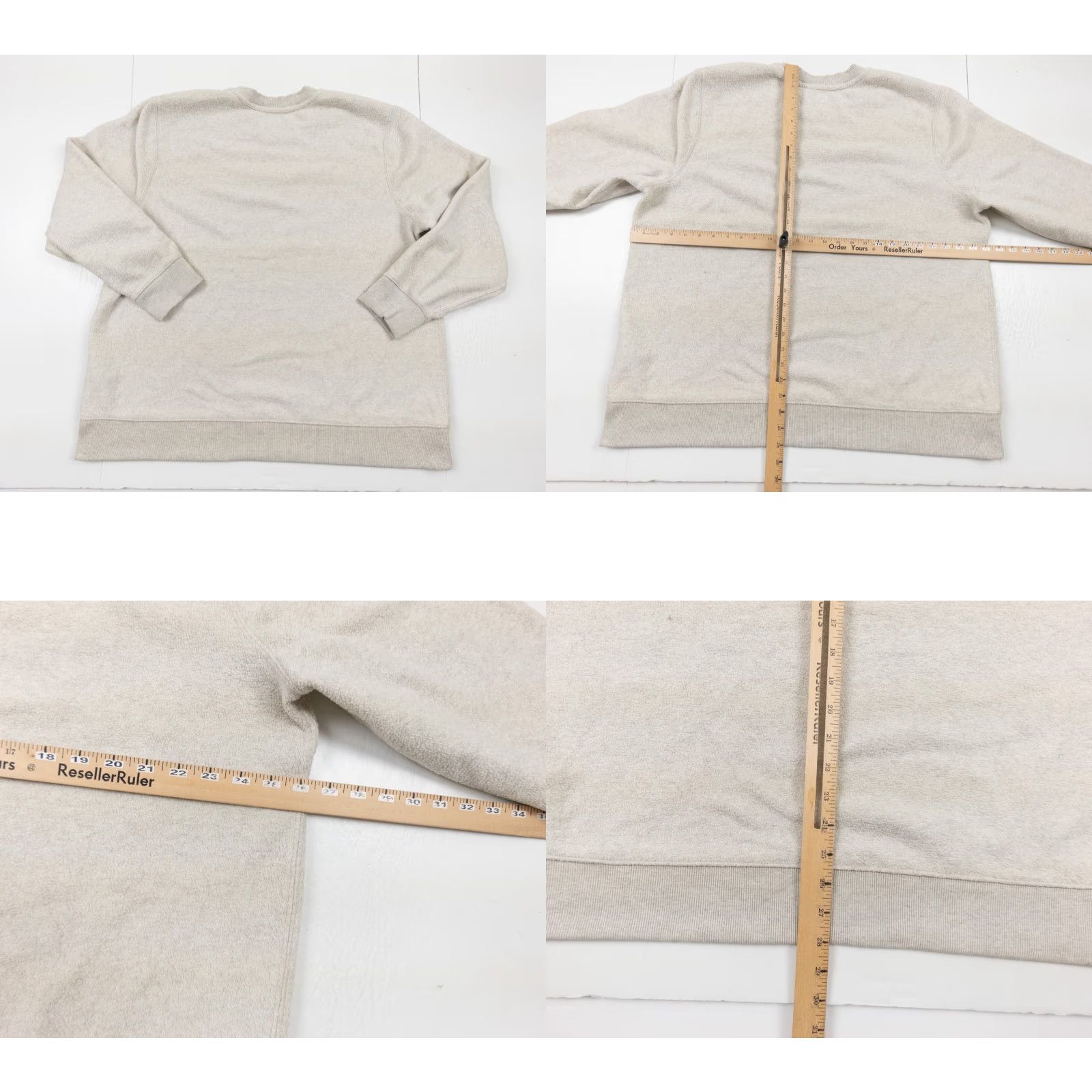 Levi's Levi's Adult Sweatshirt 2XL Relaxed Beige Fleece Polyester Crewneck Pullover Sweatshirt Size US XXL / EU 58 / 5 - 8 Thumbnail