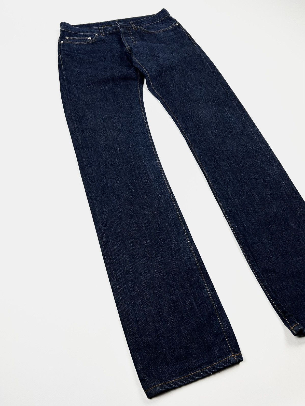 Christian Dior Monsieur × Vintage Rare Luxury Christian Dior Jeans Navy Denim Pants vintage Size US 30 / EU 46 - 3 Thumbnail