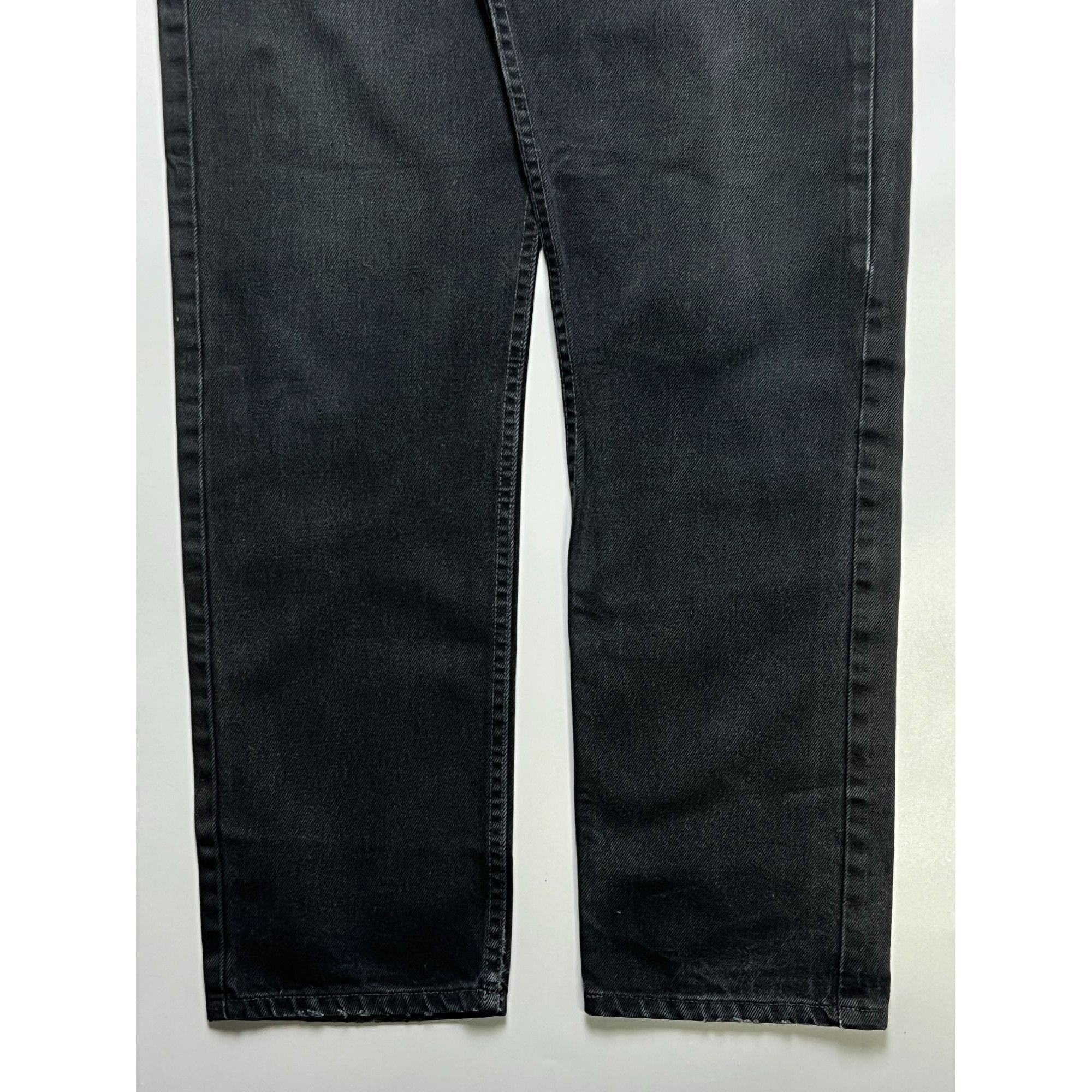 Levi's Levi’s 615 Orange Tab Black Denim Jeans Pants (Y1063) Size US 32 / EU 48 - 2 Thumbnail