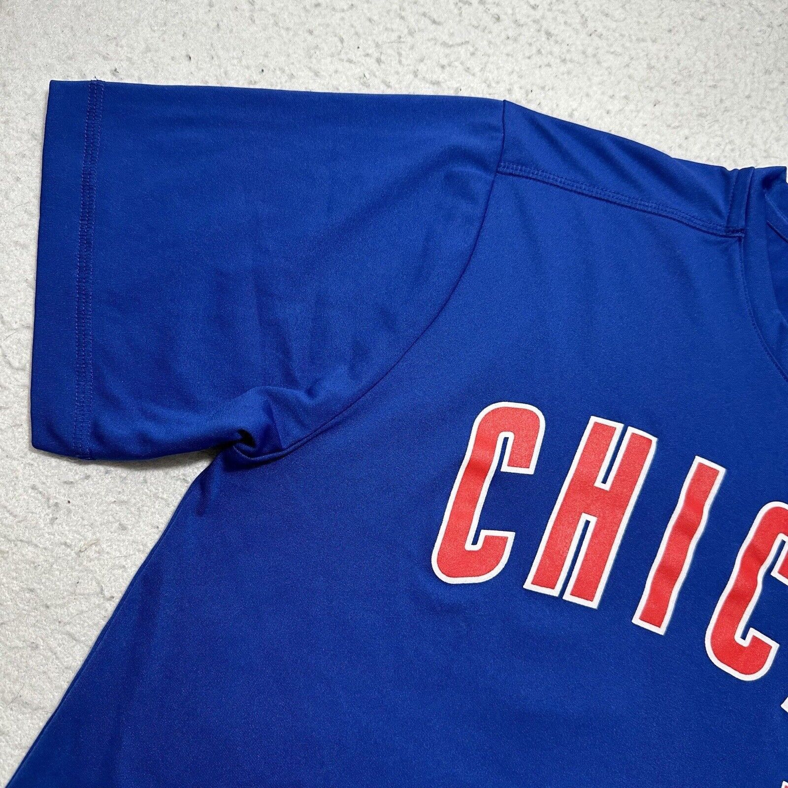MLB MLB Chicago Cubs Medium Blue Baseball #17 Bryant T Shirt Size US M / EU 48-50 / 2 - 6 Thumbnail