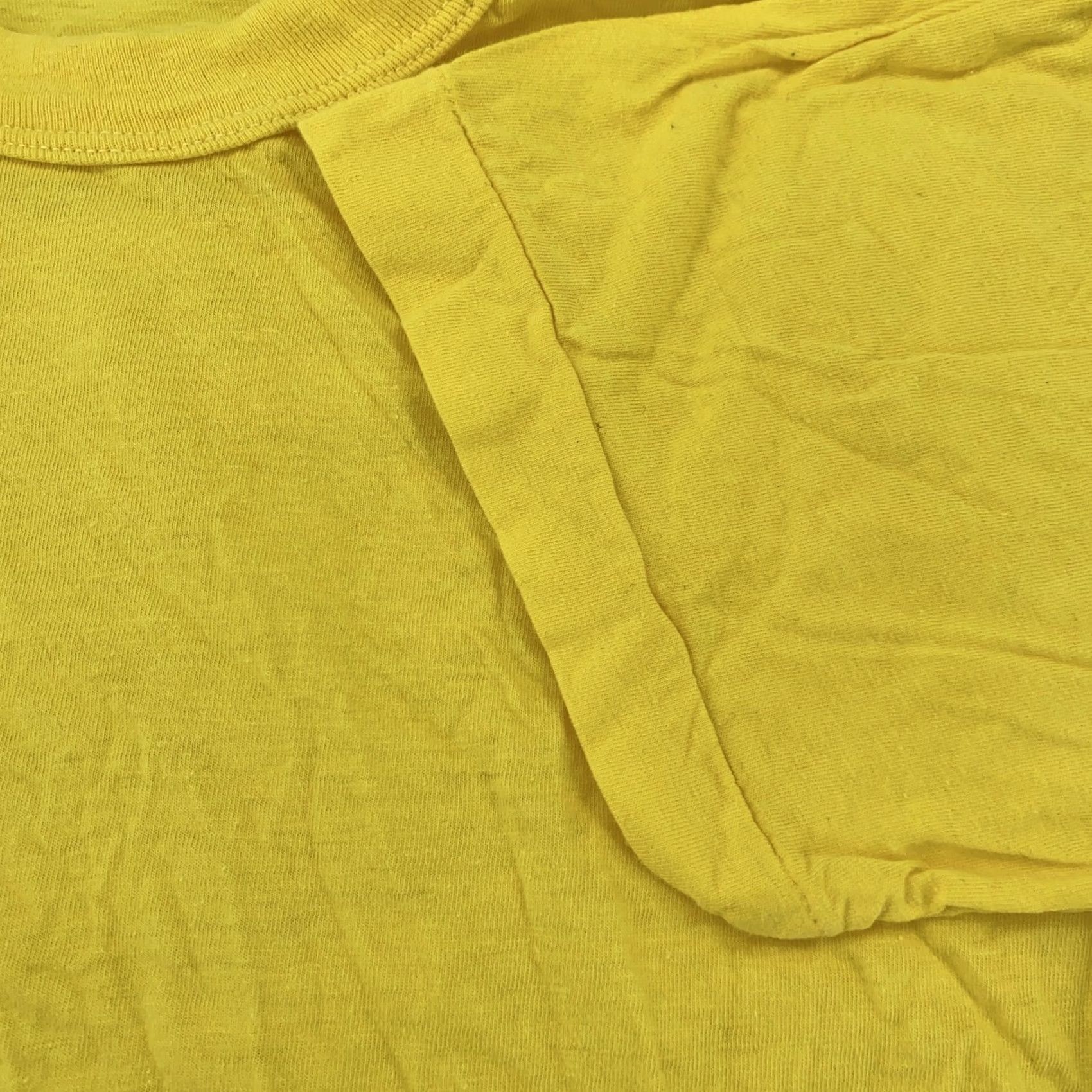 Vintage VINTAGE You’re Tops T-Shirt XS Yellow Crew Neck Short Sleeve Cotton 80s 90s Retro Classic Basic Mens Size US XS / EU 42 / 0 - 3 Thumbnail