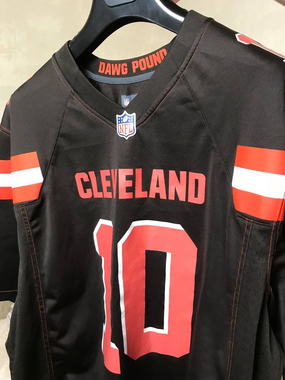 Nike 🔥 Robert Griffin III Cleveland Browns NFL Nike Jersey Shirt Size US XXL / EU 58 / 5 - 6 Thumbnail
