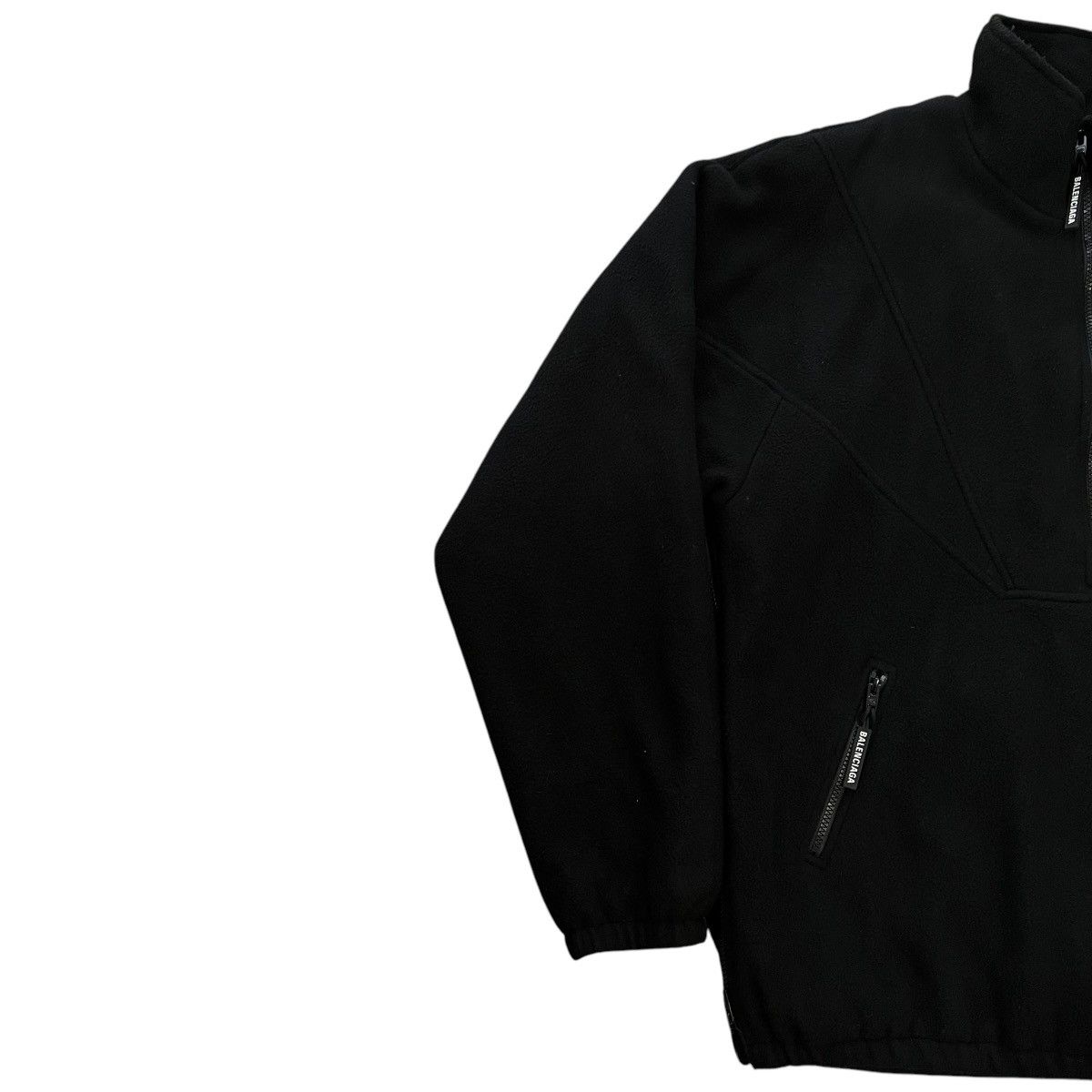 Balenciaga BALENCIAGA 2022AW Sherpa Half-Zip Heavy Fleece Jacket Size US S / EU 44-46 / 1 - 2 Thumbnail