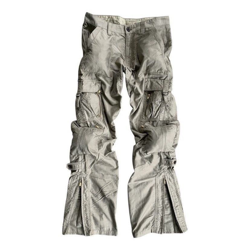 Japanese Brand ABAHOUSE JAPAN MULTI POCKET BONDAGE IFSIX LGB GOA STYLE Size US 31 - 1 Thumbnail
