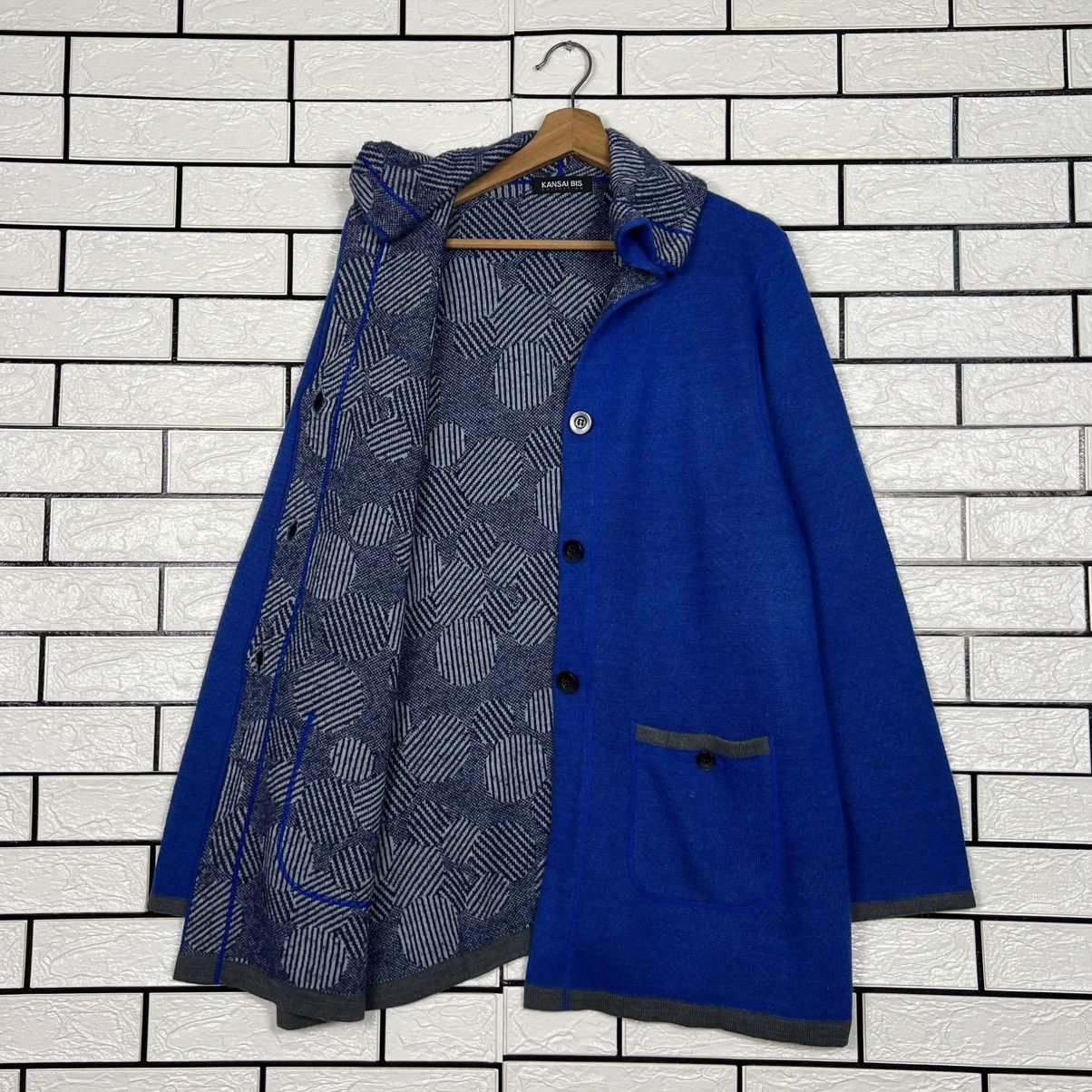 Kansai Yamamoto KANSAI BIS Collection Minimalist Button Jacket #4032-C183 Size L / US 10 / IT 46 - 8 Thumbnail