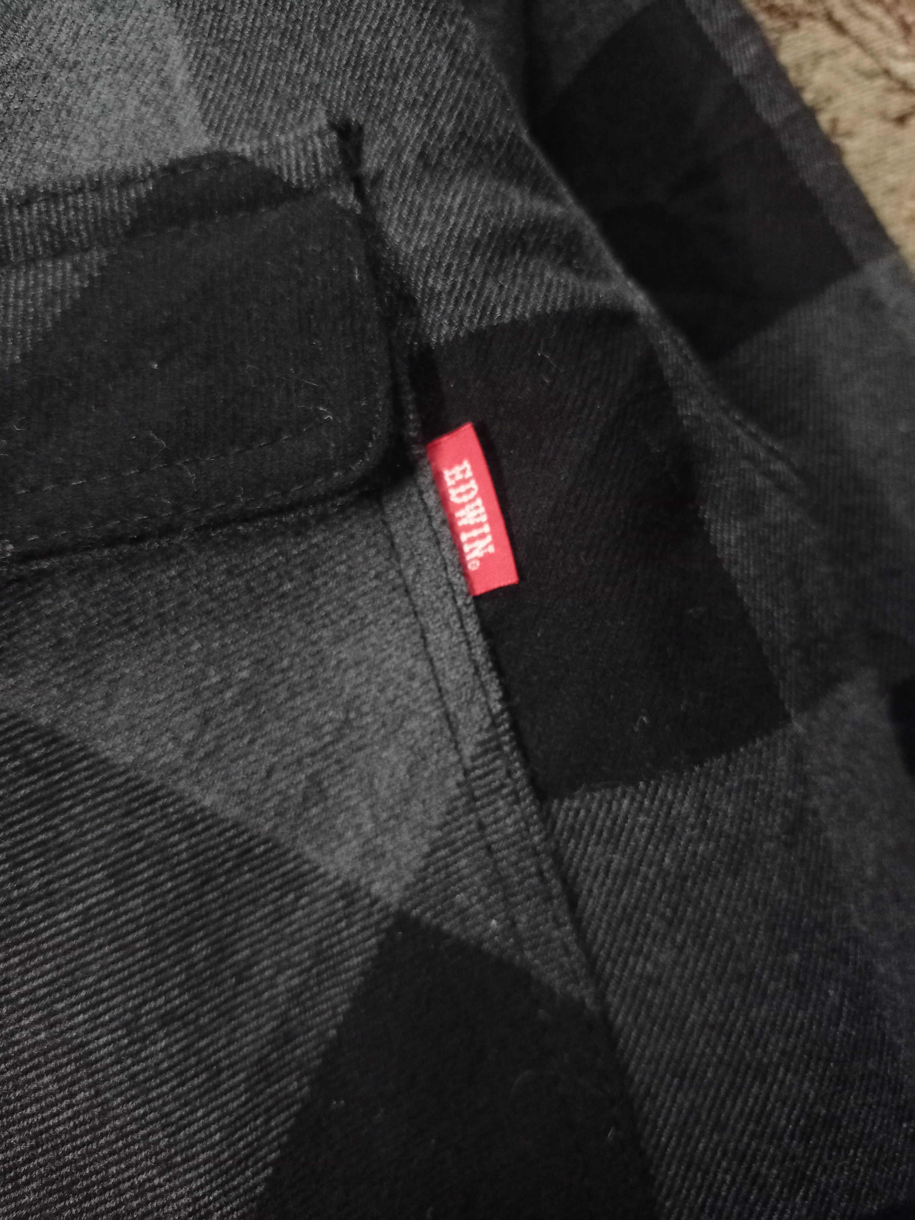 Edwin × Japanese Brand EDWIN FLANEL SHERPA BUTTON SHIRT Size US M / EU 48-50 / 2 - 4 Thumbnail