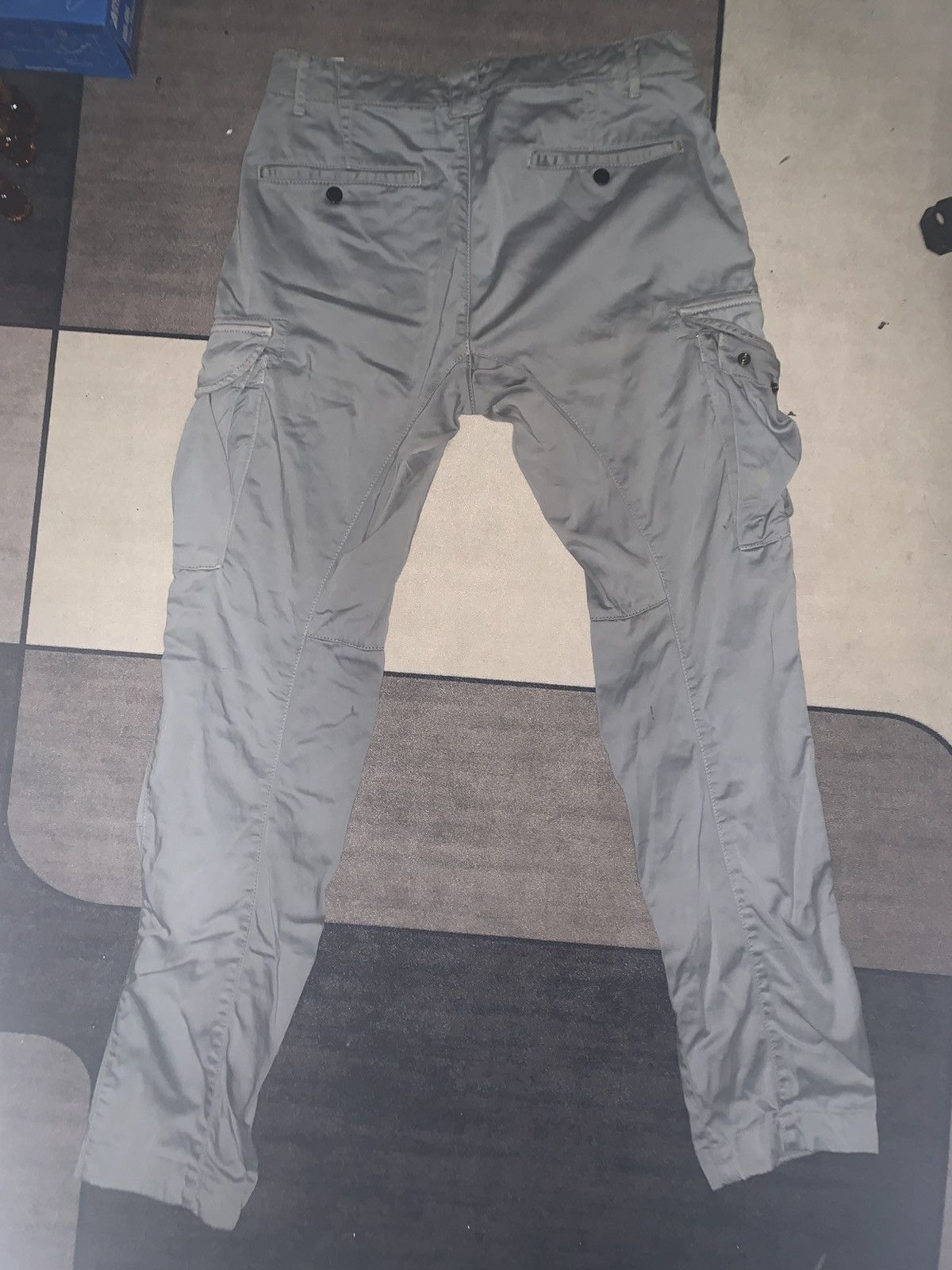 C.P. Company C.P. Company Ergonomic Fit Cargo Pants Grey Size 44 Size US 44 / EU 60 - 3 Thumbnail