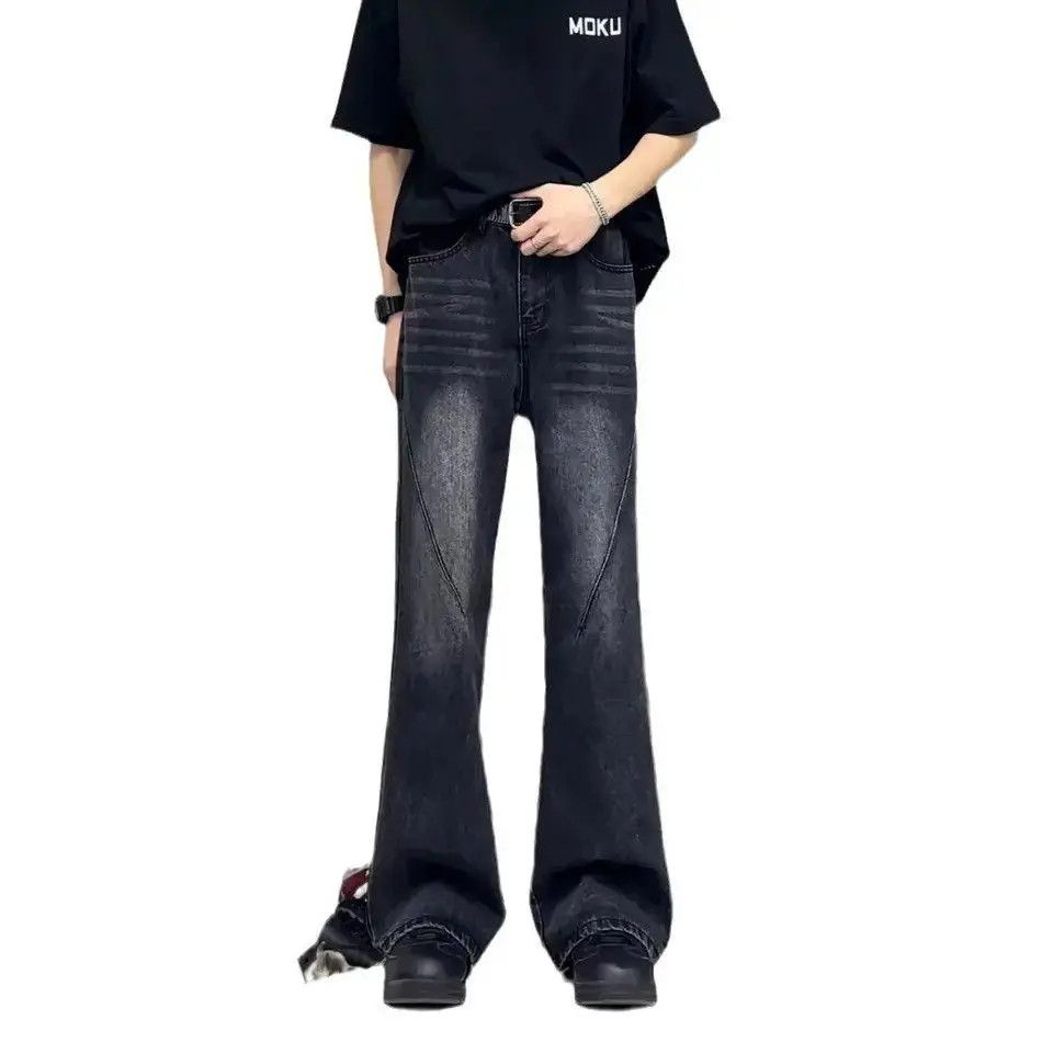 Japanese Brand Straight tube micro flared jeans Size US 32 / EU 48 - 6 Thumbnail