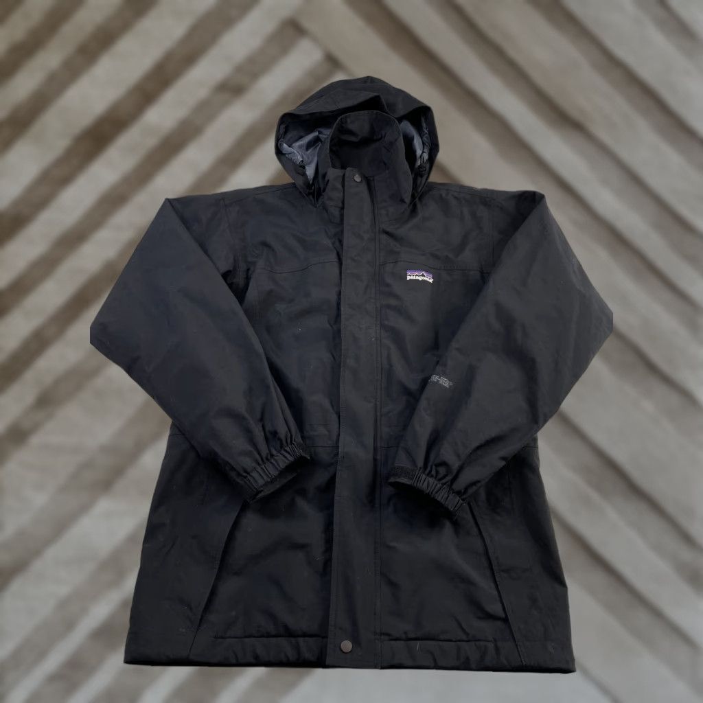 Patagonia VINTAGE Patagonia LIQUID SKY Jacket Gore-Tex Hooded Black XS Women Jacket/Coat Size XS / US 0-2 / IT 36-38 - 1 Thumbnail
