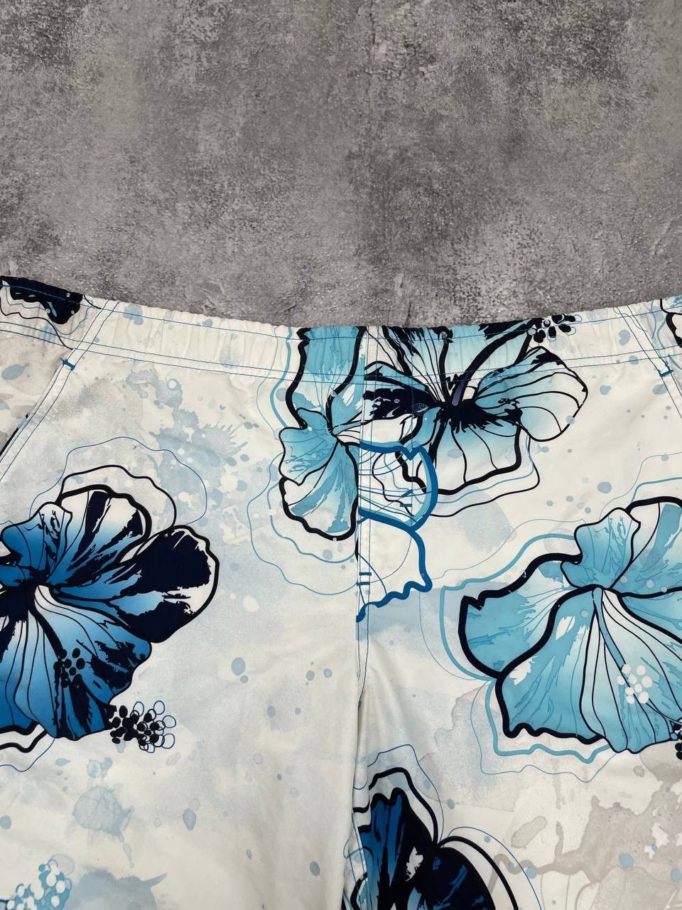 O'Neill O’Neill Men Swim Shorts Floral Blue White Size W34 Size US 34 / EU 50 - 2 Thumbnail
