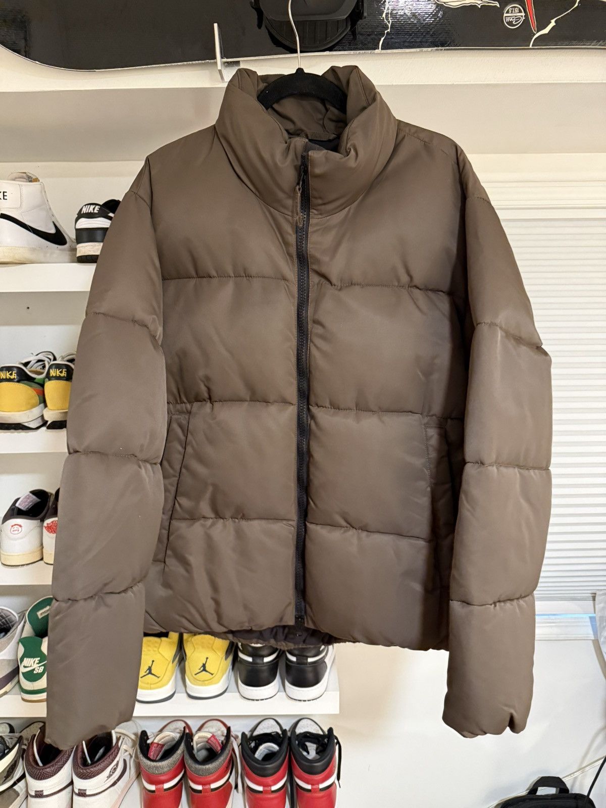 Abercrombie & Fitch Abercrombie & Fitch Puffer Jacket - Brown - Large Size US L / EU 52-54 / 3 - 1 Thumbnail