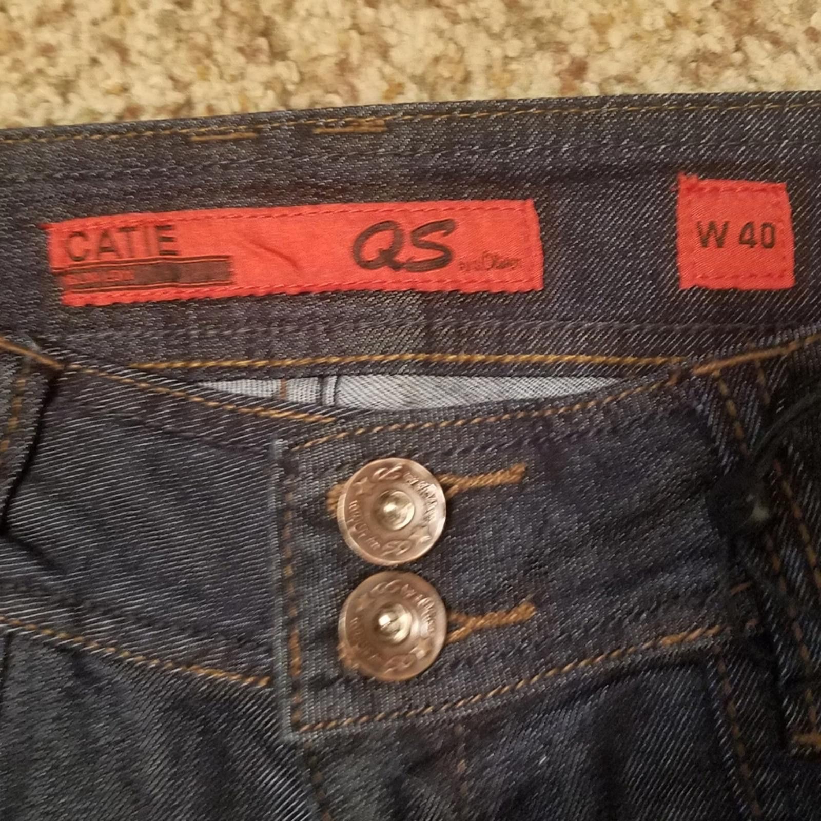 Cartier Catie Slim Low Blue Denim Shorts Size 10 Size 32" / US 10 / IT 46 - 3 Thumbnail