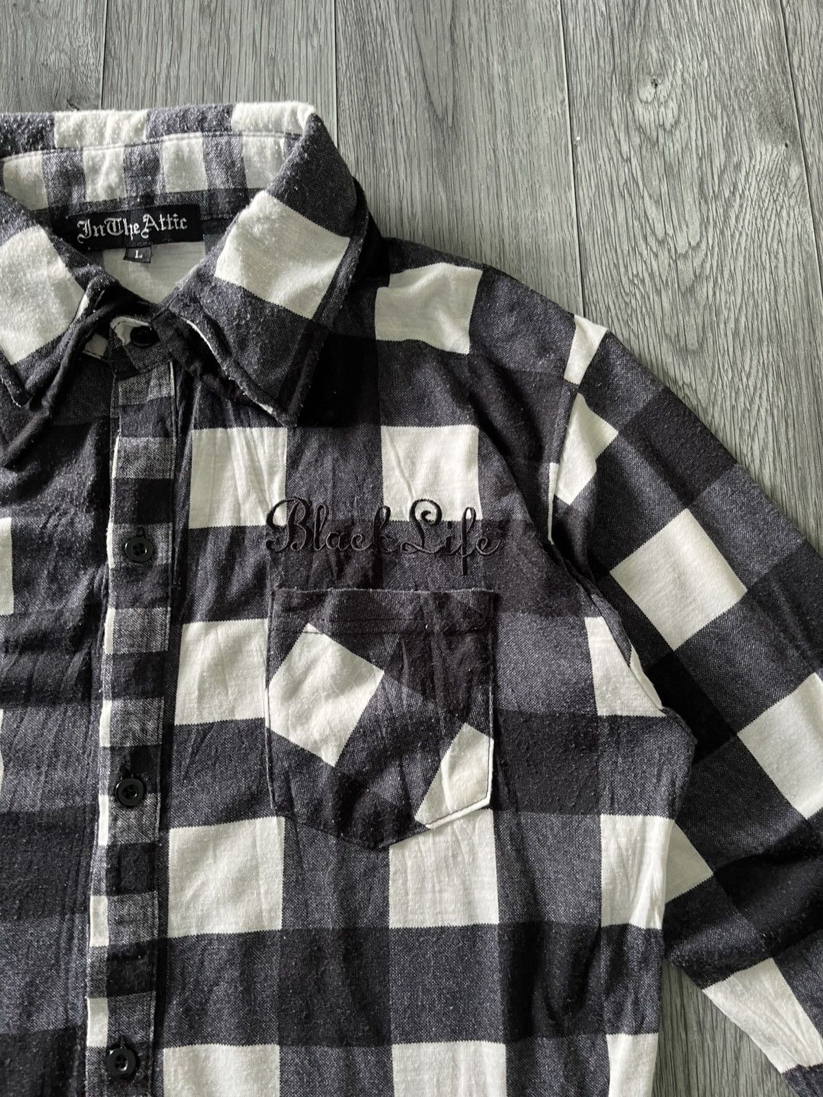 In The Attic Flanell In The Attic Longslevee Shirt Size US L / EU 52-54 / 3 - 9 Thumbnail