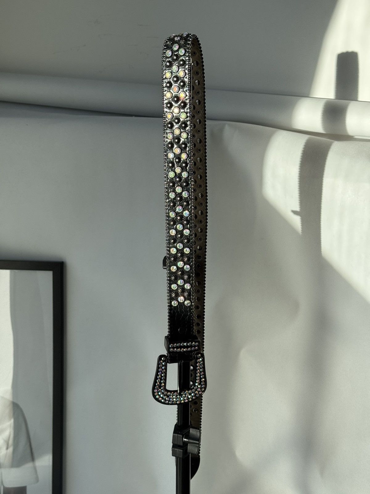 Japanese Brand Vintage Belts Y2K Bb.Simon Style Punk leather belt Japanese Size ONE SIZE - 11 Thumbnail