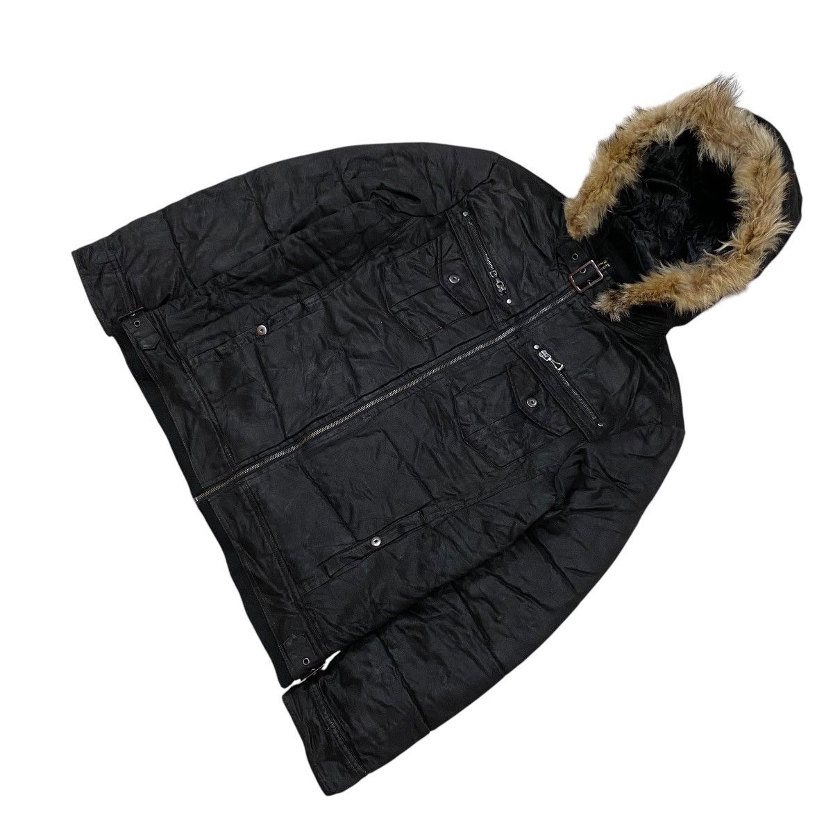 Hysteric Glamour × If Six Was Nine × Japanese Brand Silver Moon Fur Suede Jacket Size US L / EU 52-54 / 3 - 6 Thumbnail