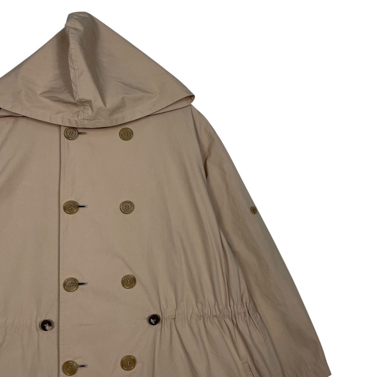 Yohji Yamamoto Yohji Yamamoto Imper Meable Hooded Coat Size M / US 6-8 / IT 42-44 - 5 Thumbnail