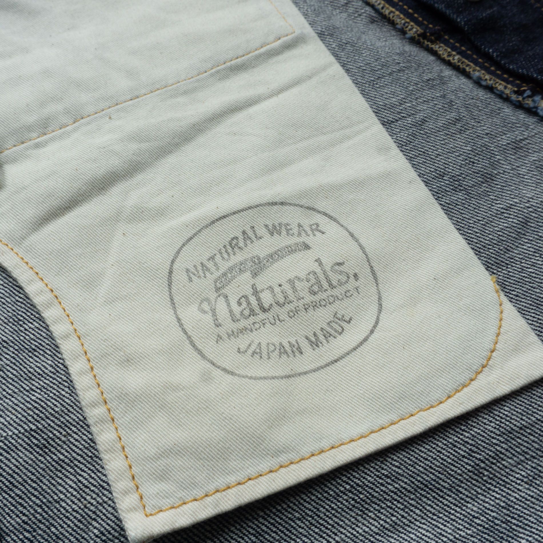 Japanese Brand Naturals. 4501 ORDER CRAFT DENIM No. 074 W33 x L32 Size US 33 - 13 Thumbnail