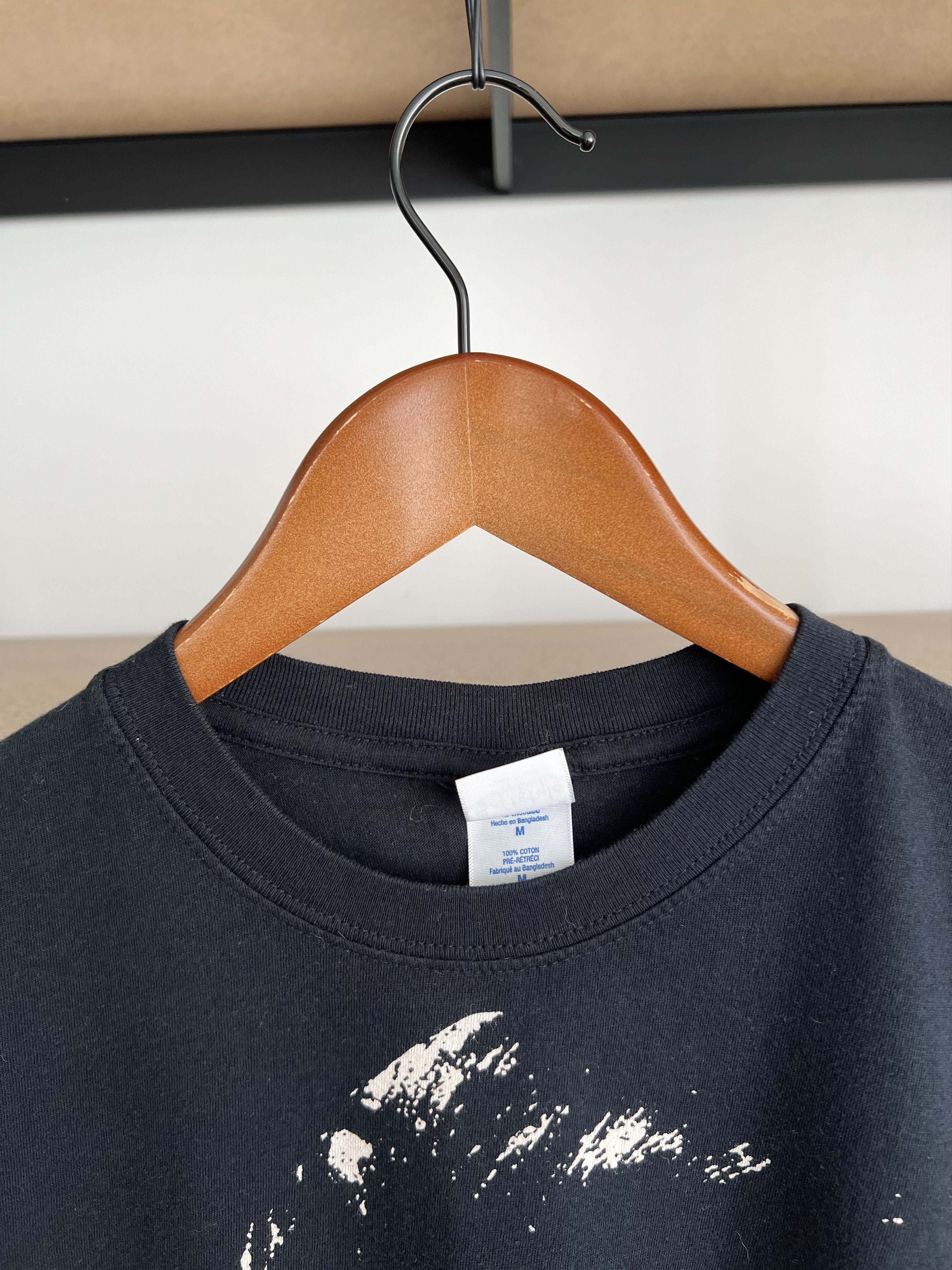 Band Tees Vintage 2010 Morrissey Face The Smiths Rock Black T-shirt Size US M / EU 48-50 / 2 - 9 Thumbnail
