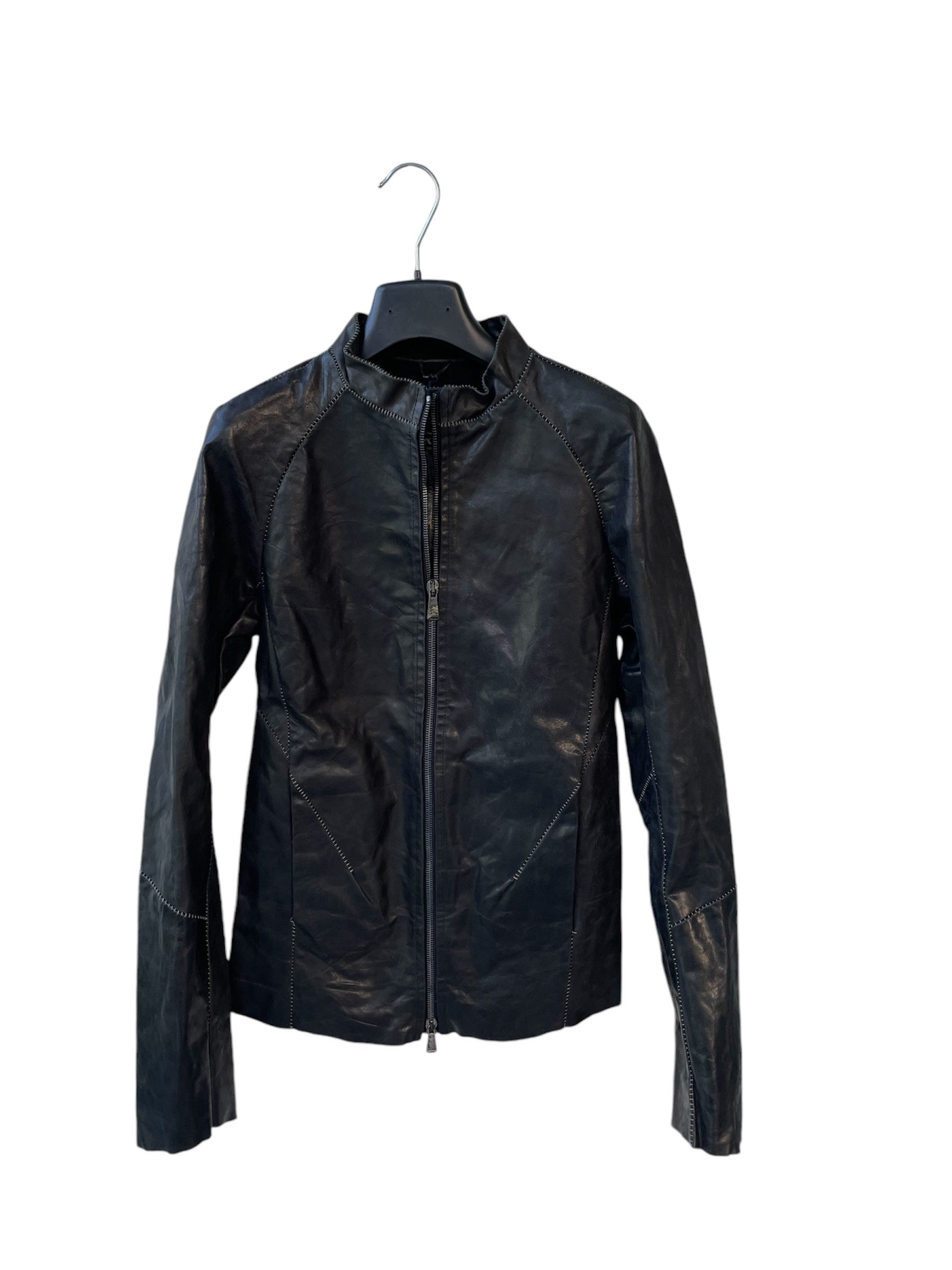 10sei0otto 10sei0otto culatta horse shine leather jacket Size S / US 4 / IT 40 - 1 Thumbnail